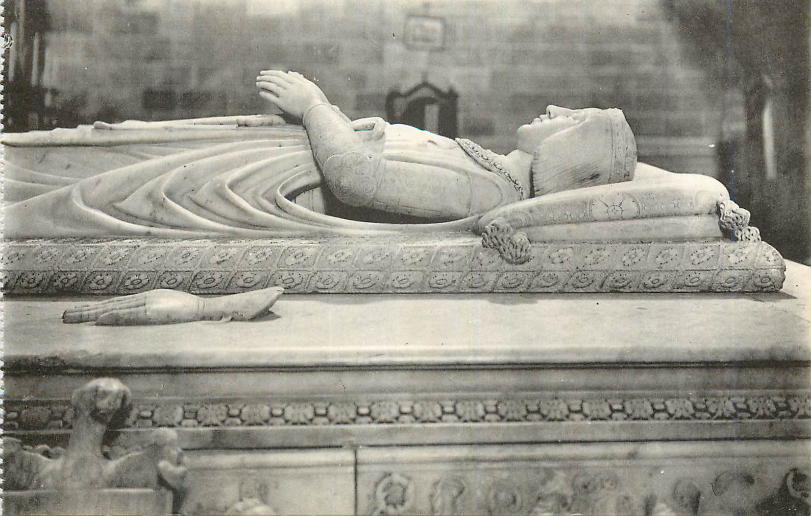 CPA Avila Convento de Santo Tomas Sepulcro de Marmol del Principe Juan