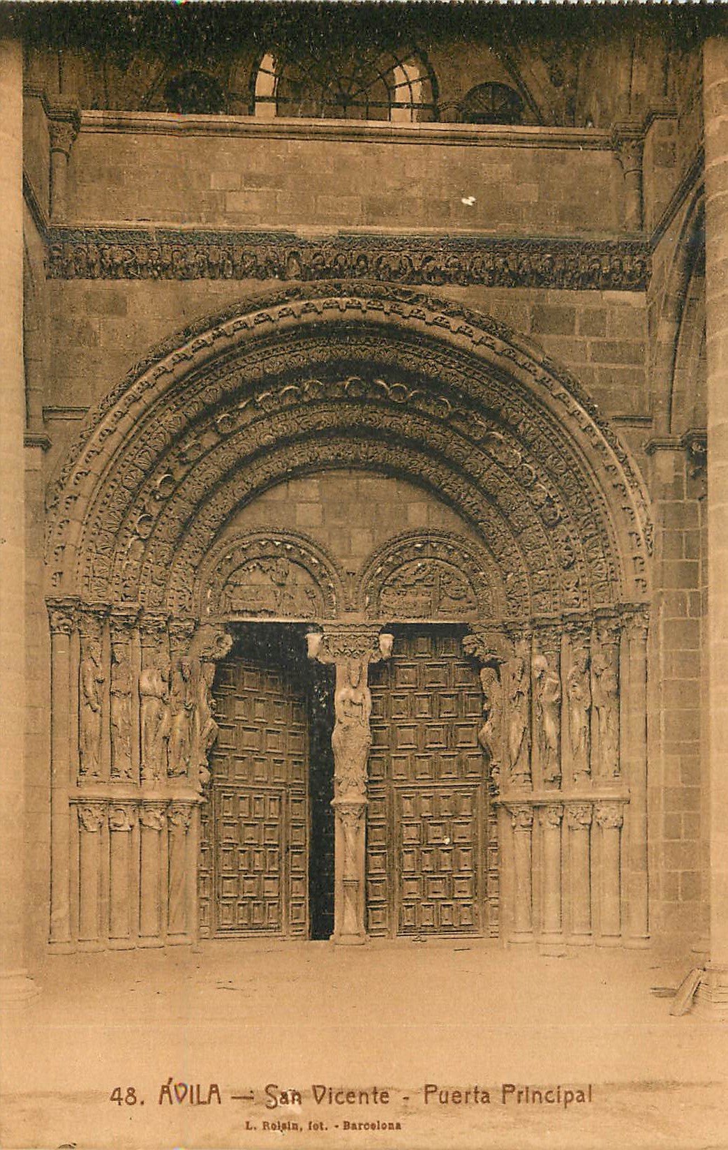 CPA Avila San Vicente Puerta Principal