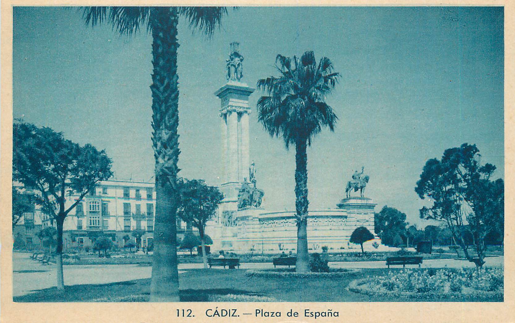 CPA Cadiz Plaza de Espana