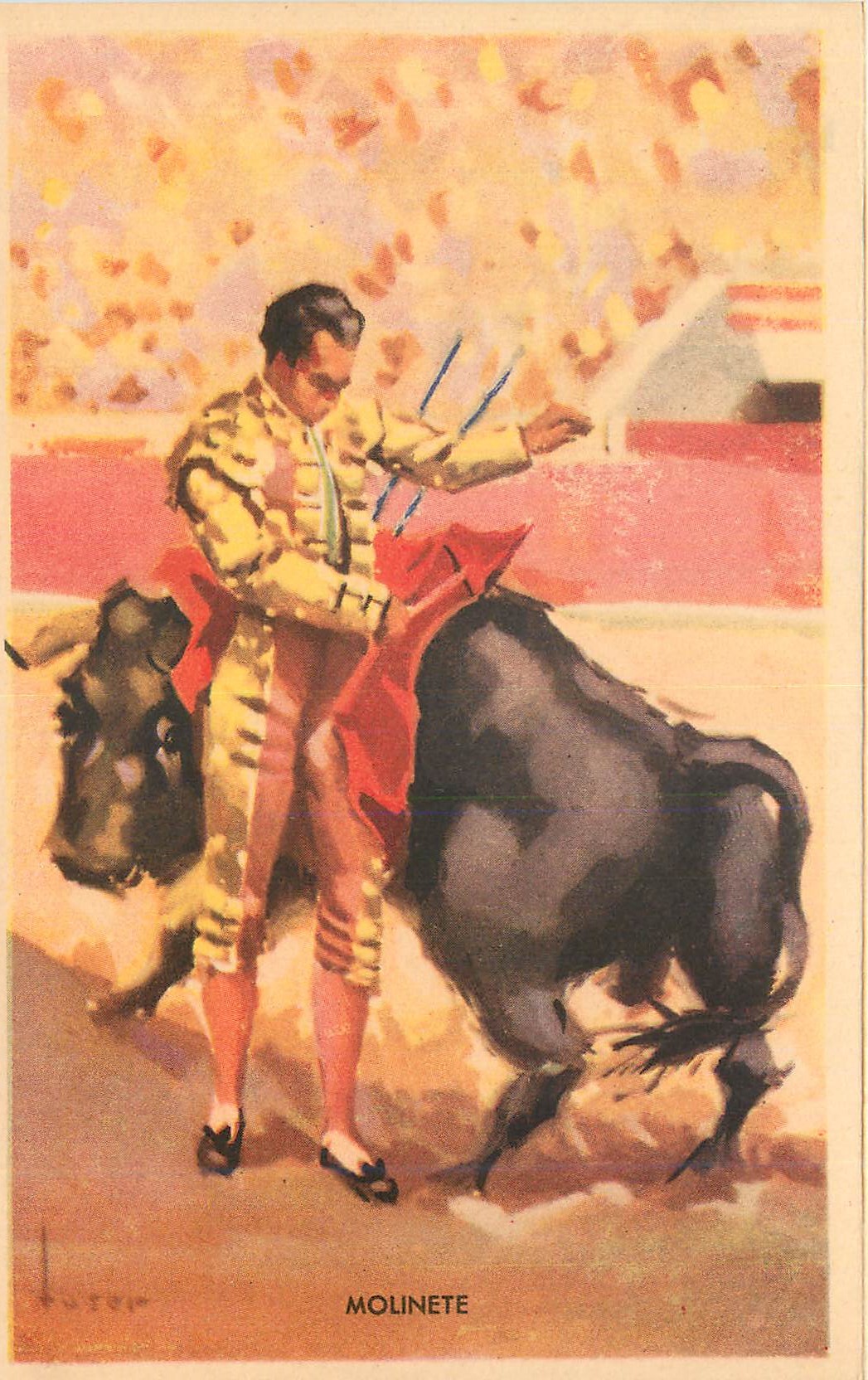 CPA Luser Molinete Corrida