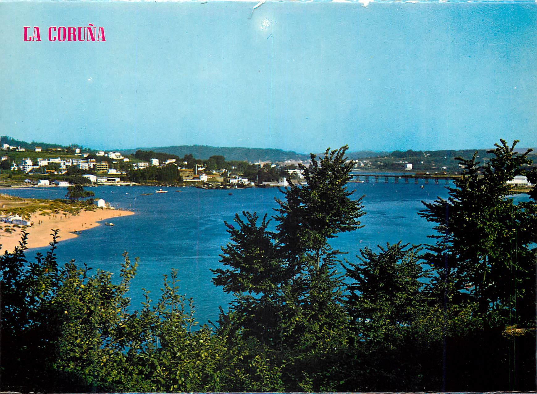 CPM La Coruna Vue partielle et l Estuaire