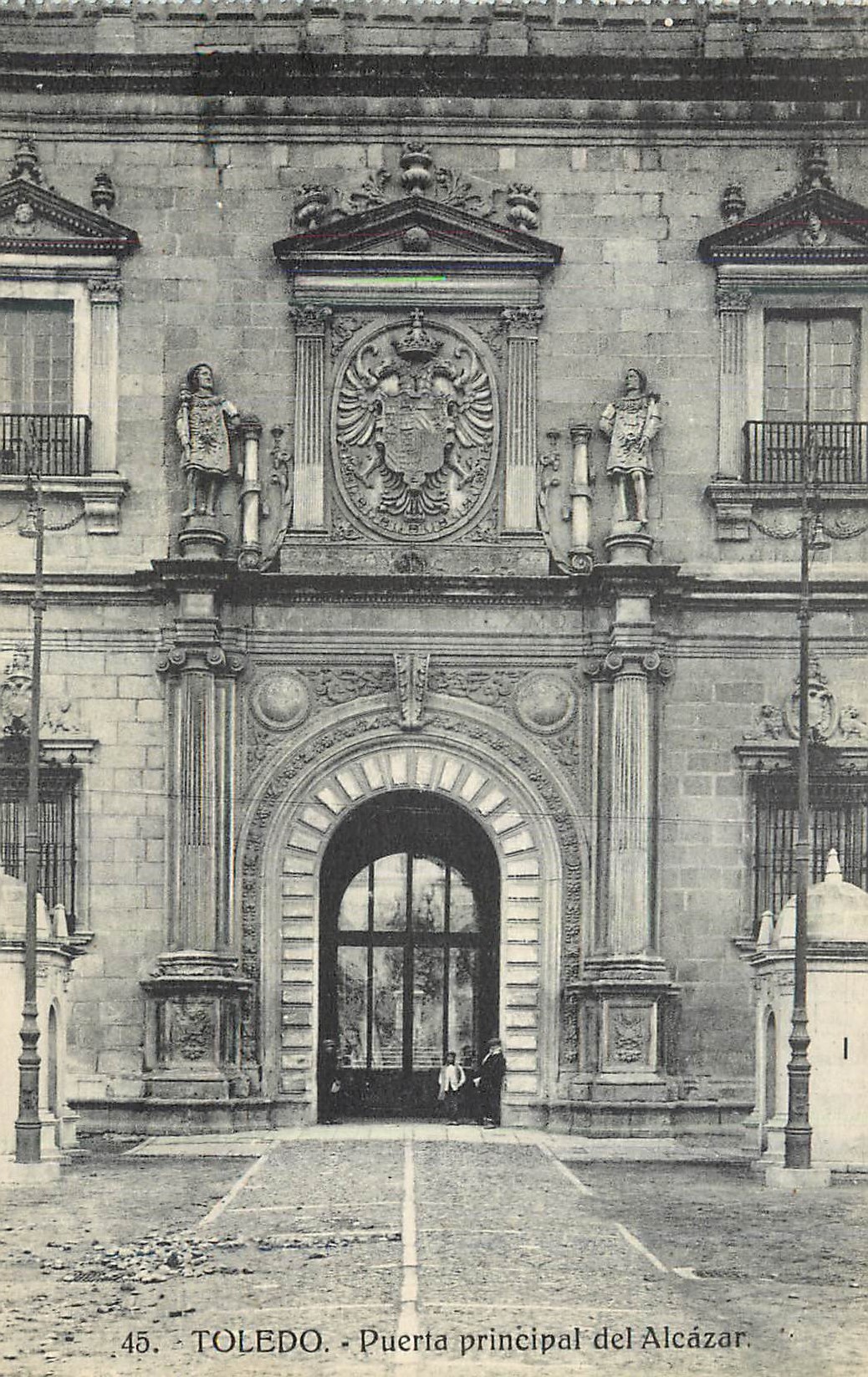 CPA Toledo Puerta principal del Alcazar