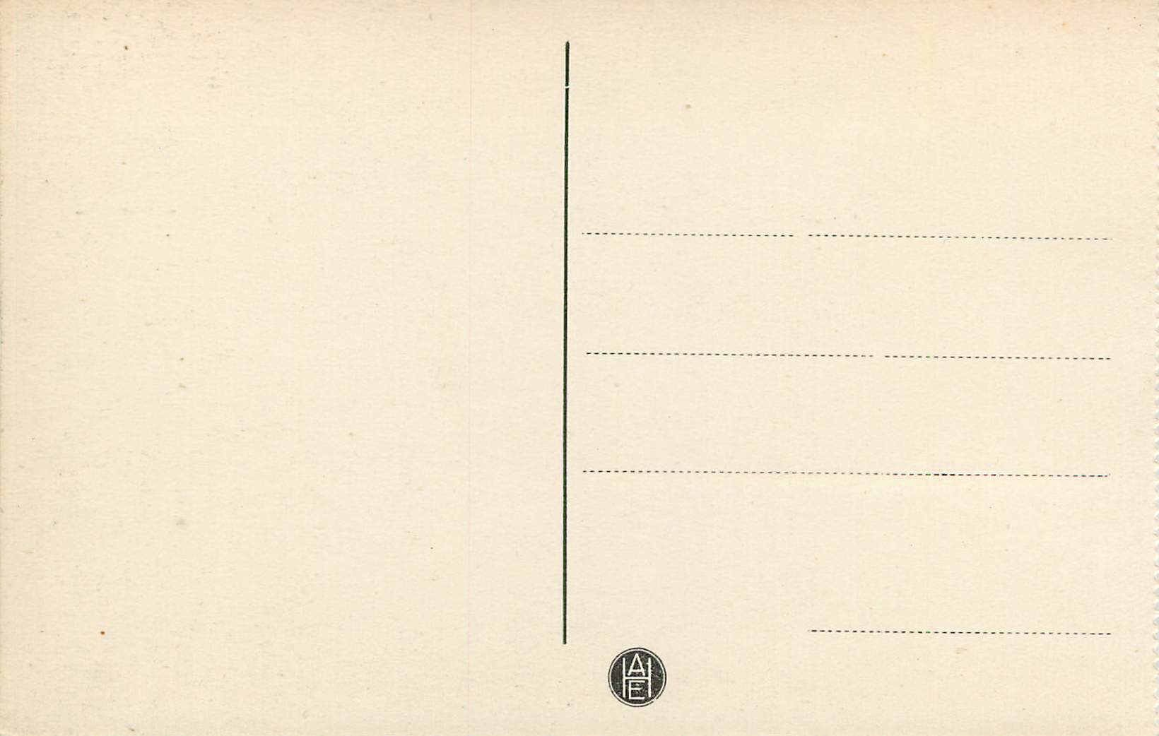 CPA Toledo Hospital de Santa Cruz — Rückseite