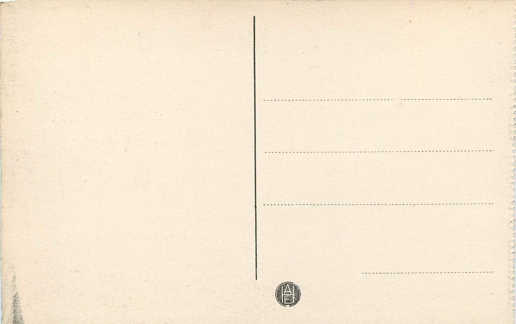 CPA Toledo Santa Maria la Blanca — Rückseite