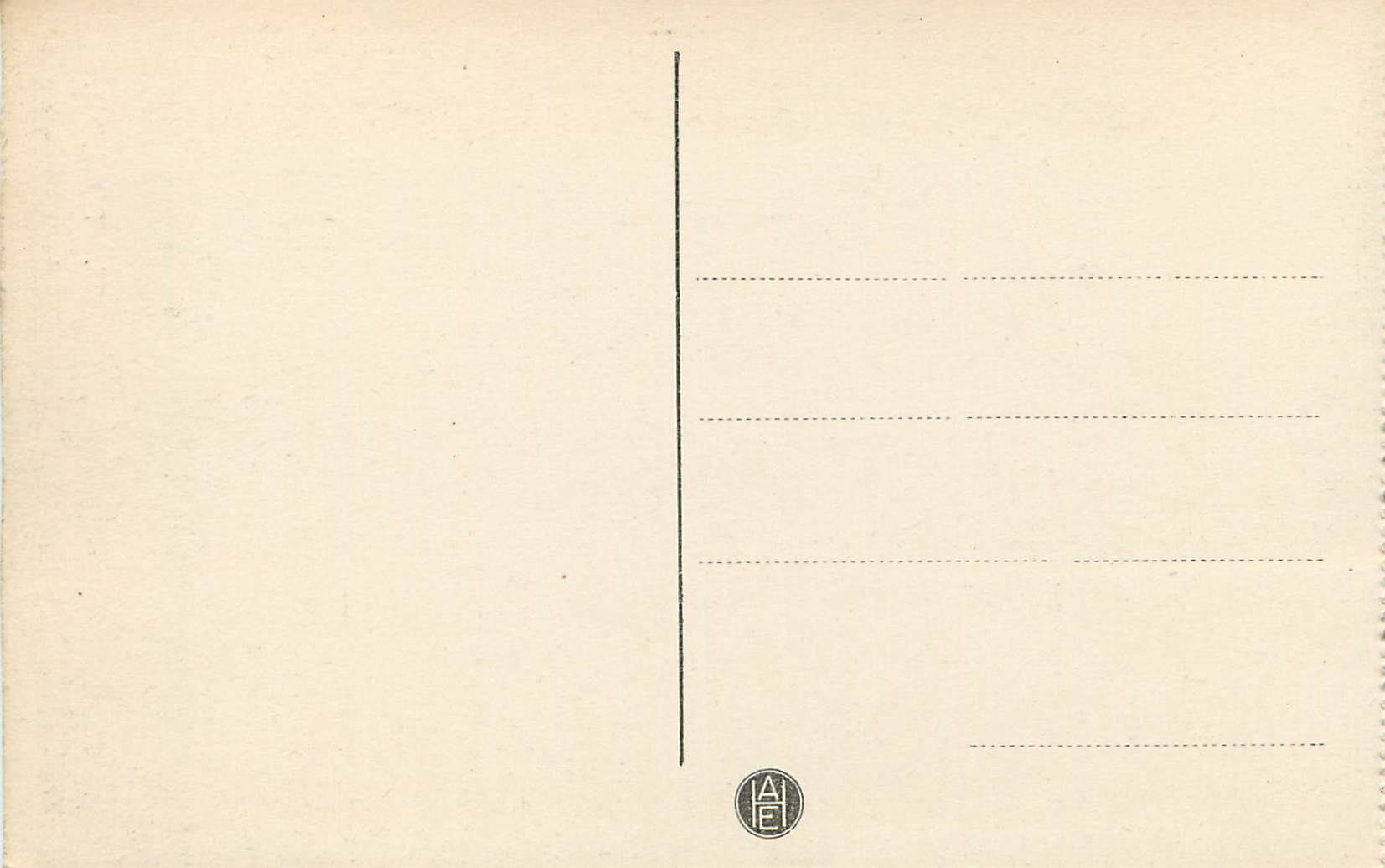 CPA Toledo Salon de Mesa — Rückseite