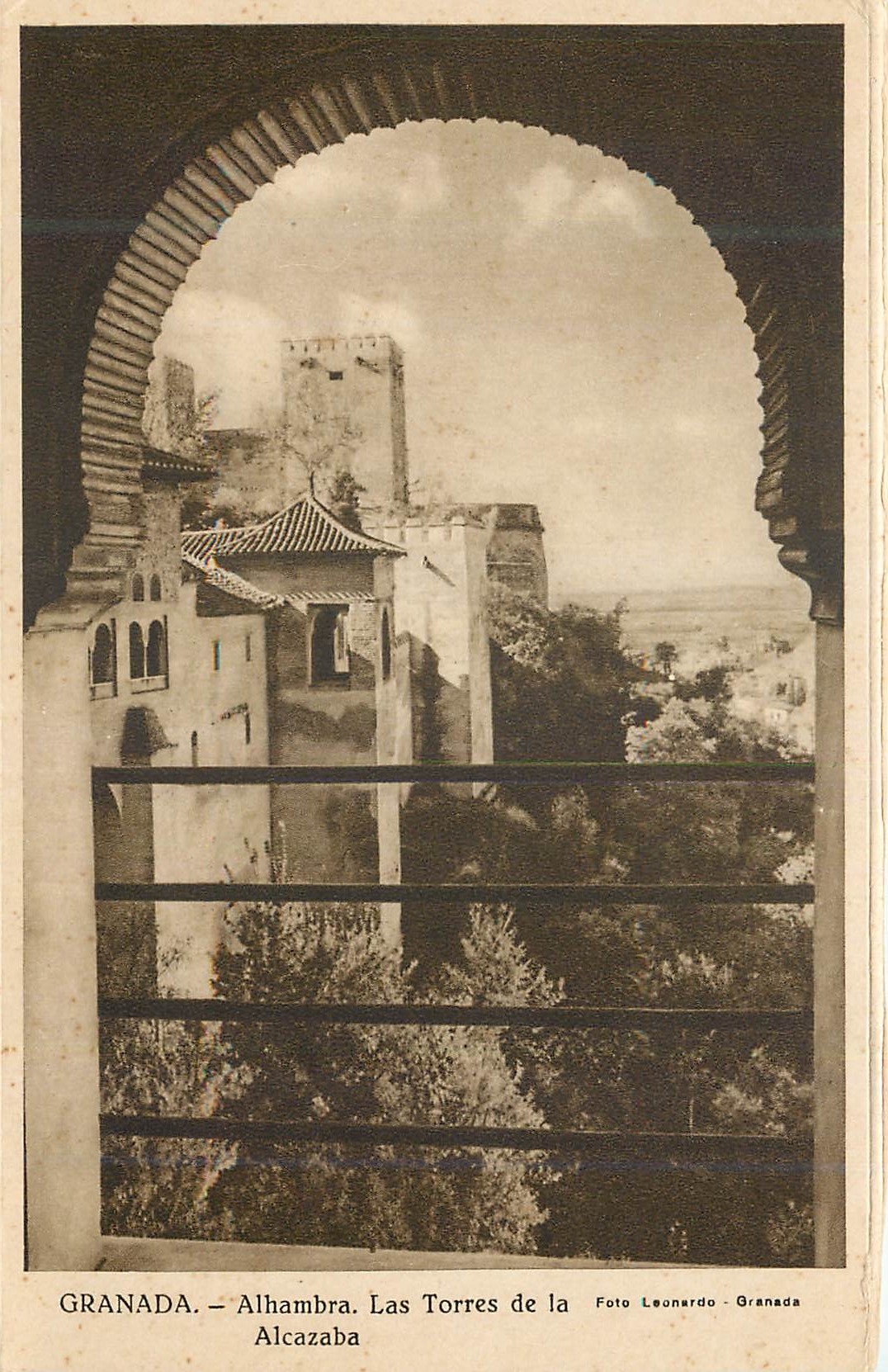 CPA Granada Alhambra Las Torres de la Alcazaba