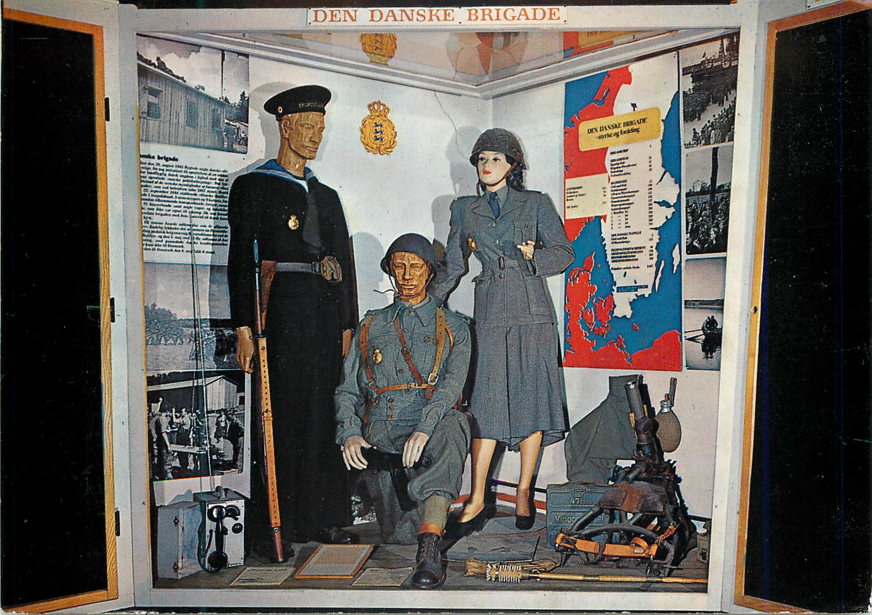 CPM Den Danske Brigade Danforce The Danish brigade in Sweden Militaria