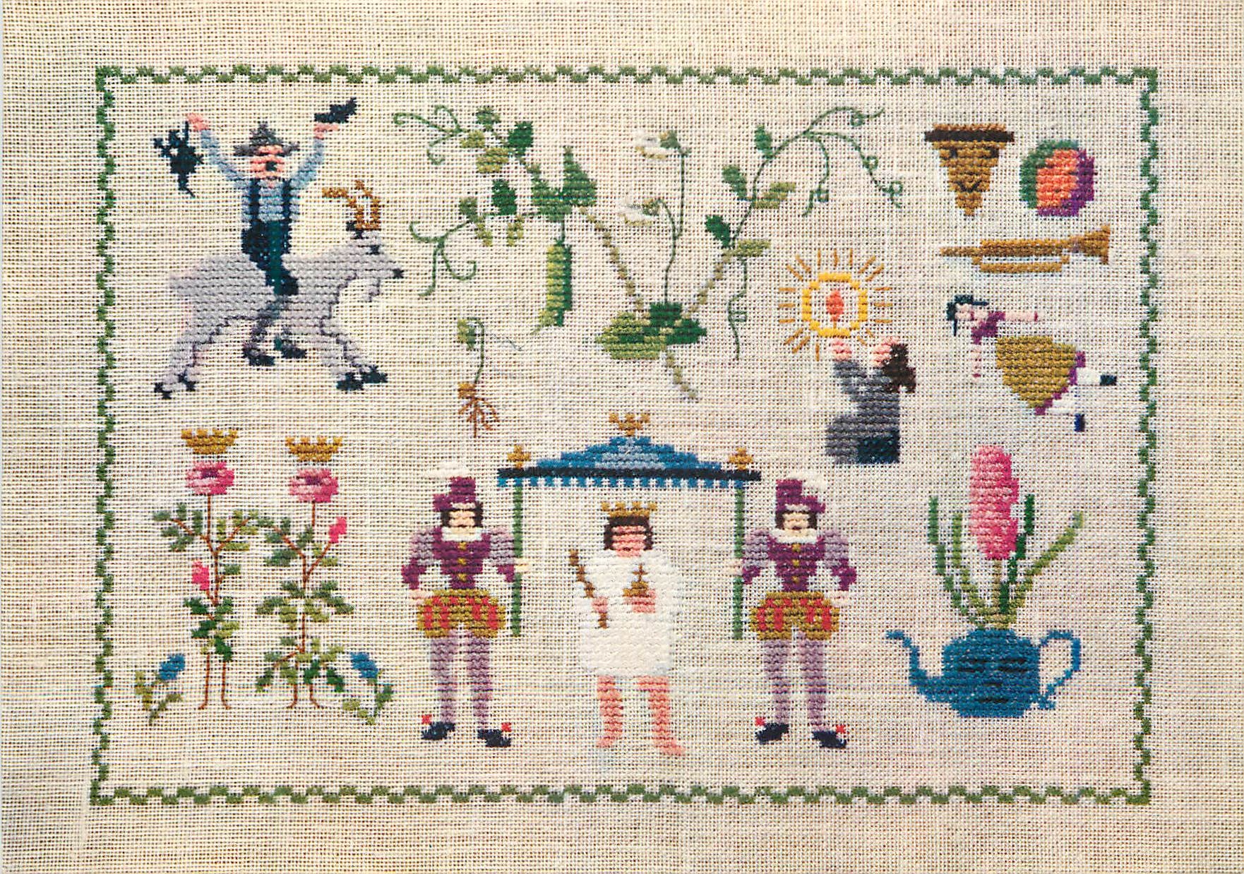 CPM Danish Handcraft Guild Design Gerda Bengston Motifs Fairy Tales Hans Christian Andersen