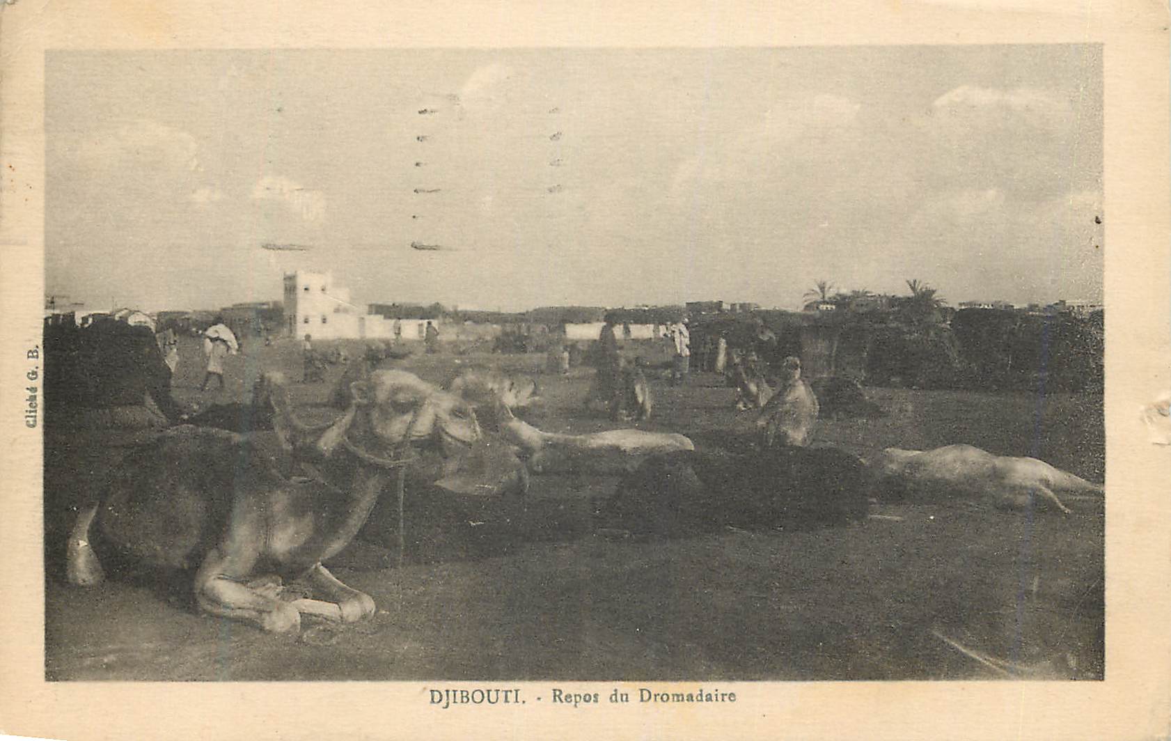 CPA Djibouti Repo du Domadaire