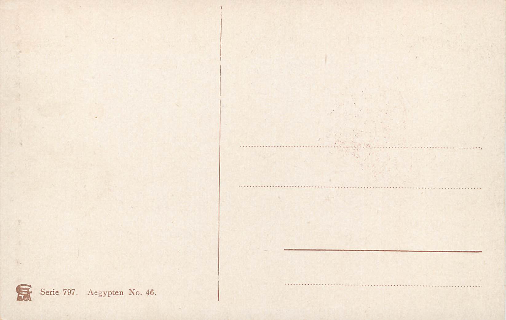 Kiosque d'Égypte — Île de Philae — Éditeur Beller — Rückseite