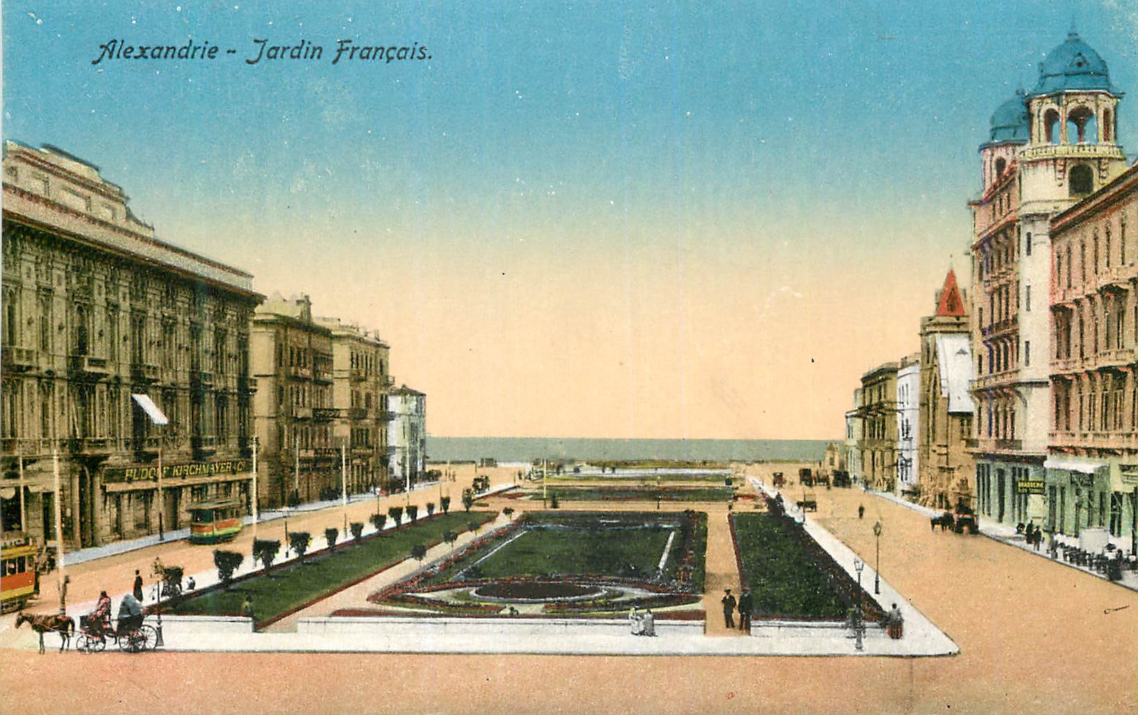 CPA Alexandrie Jardin Francais