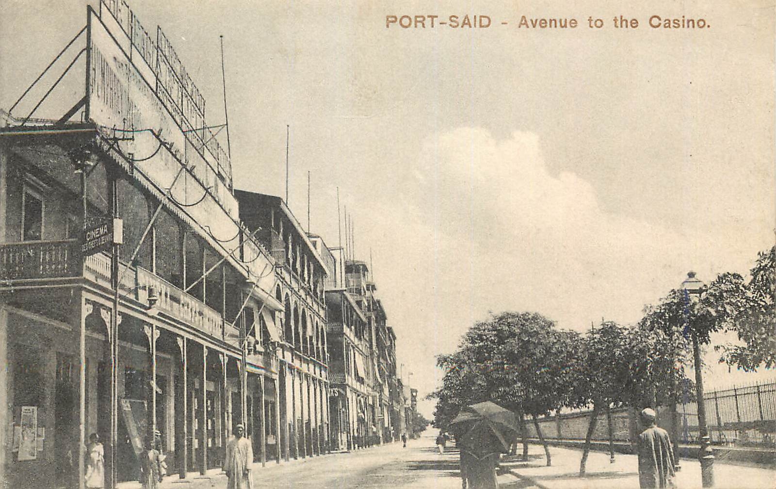 CPA Port Said Avenue to the Casino