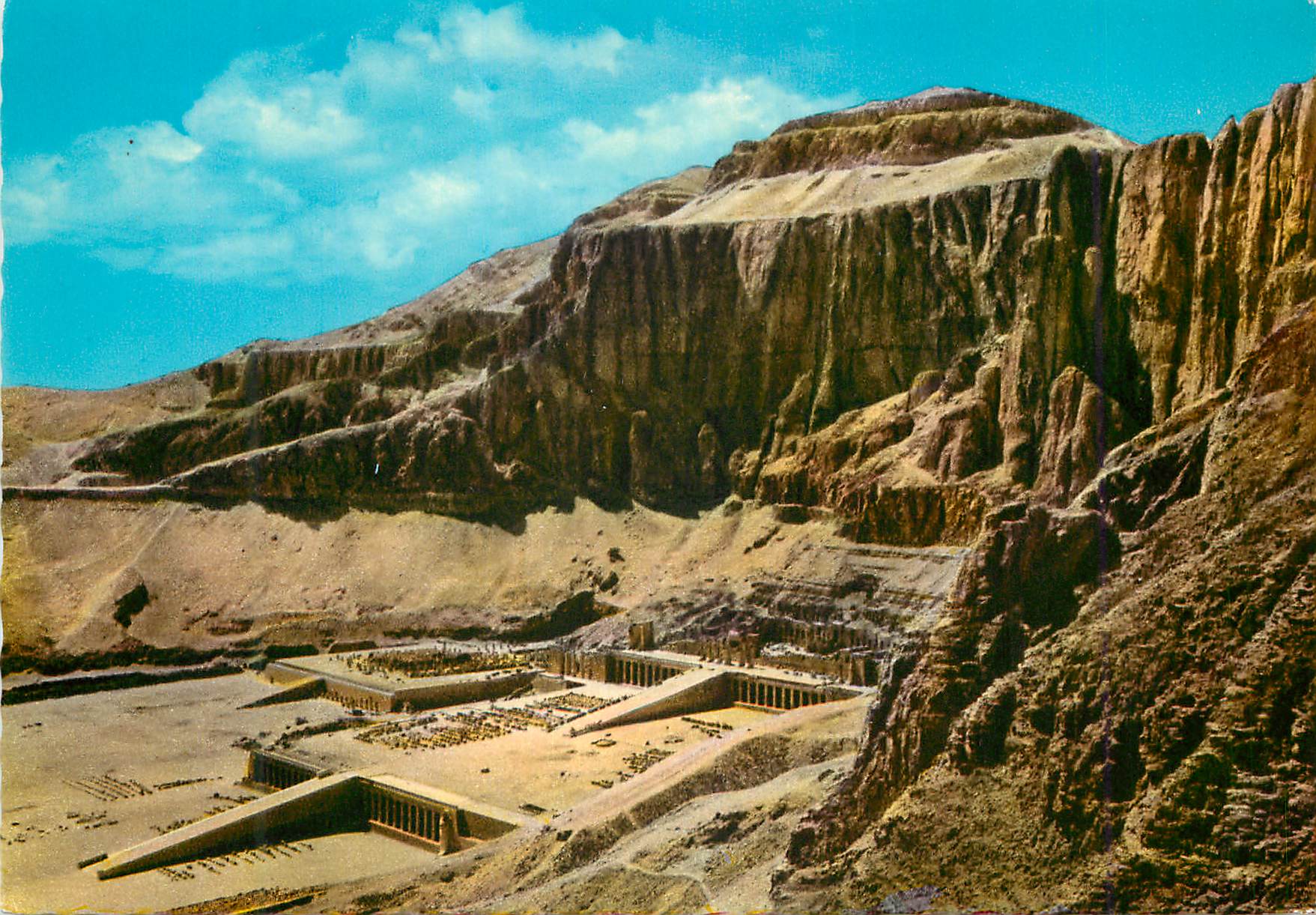 Temple de Hatshepsout à Deir el Bahari — Égypte — éditeur K. Landrock & Co. n° 622