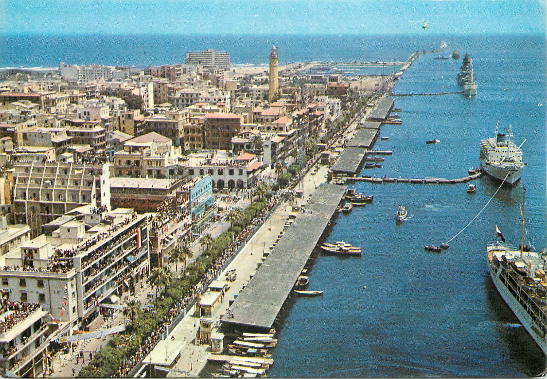 CPM Port Said General view at Port Said and its harbor