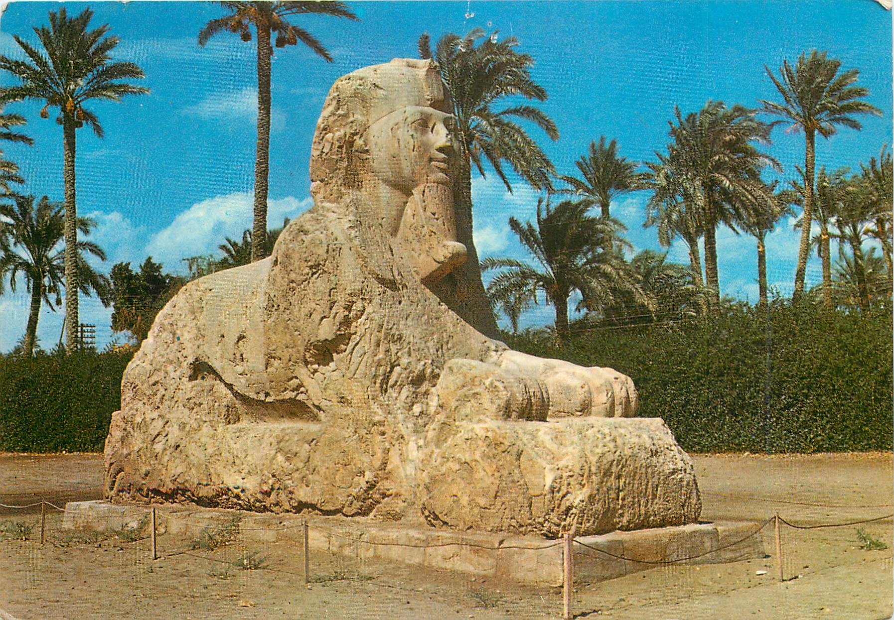 Le Sphinx de Sakkara — Égypte — éditeur inconnu, n° de série non visible