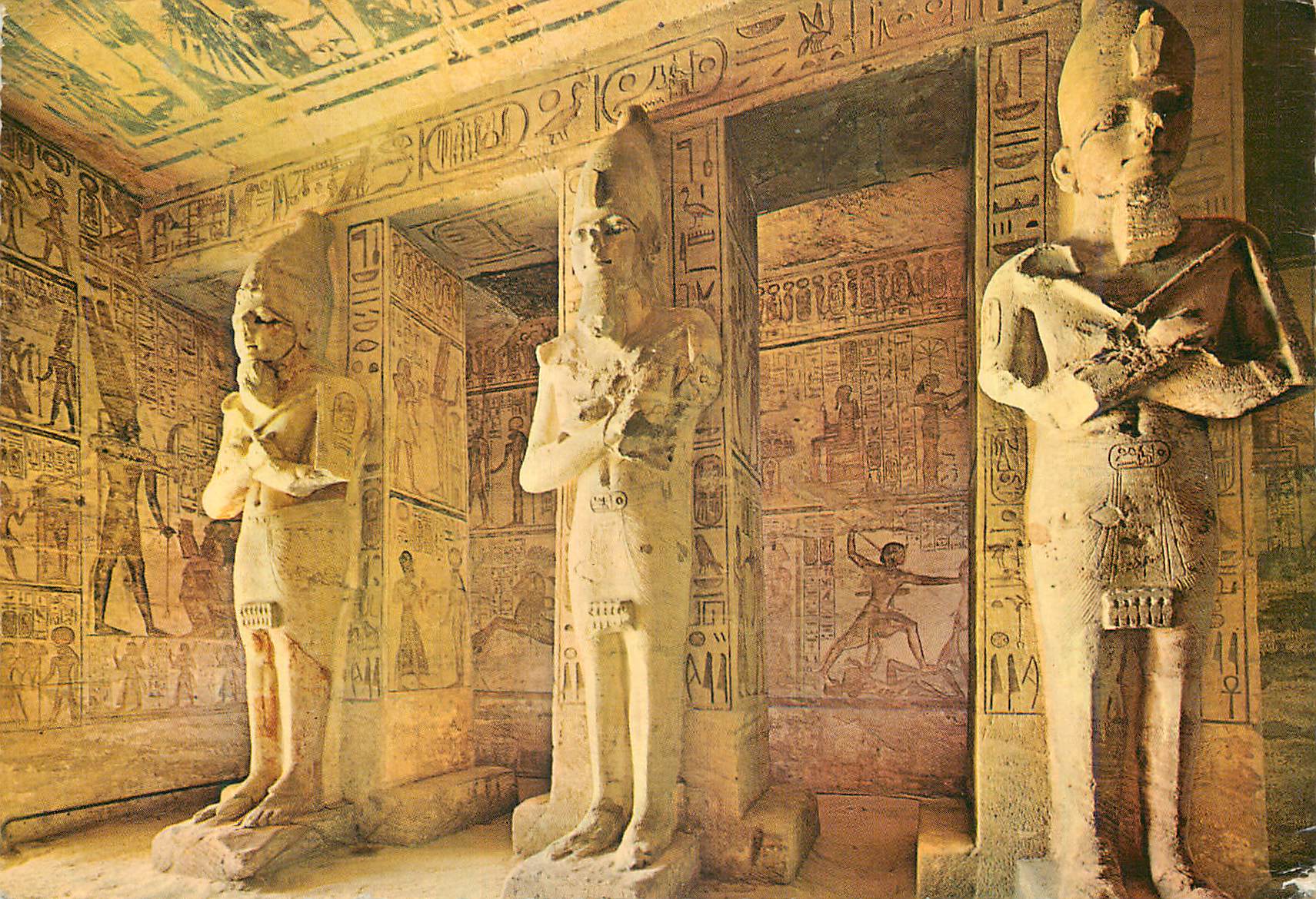 CPM Abu Simbel Salle des pillers dans le grand temple