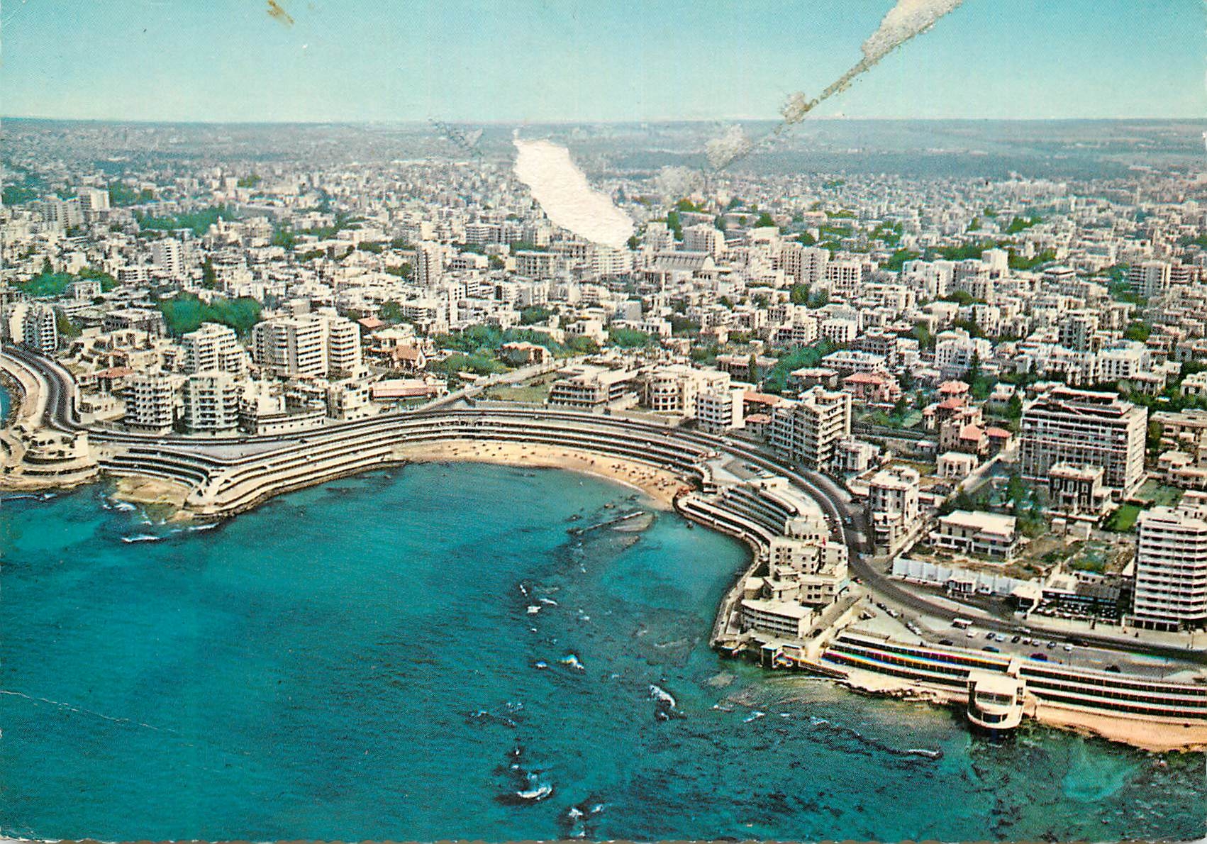 CPM Alexandrie Vue aerienne de la Baie de Stanley