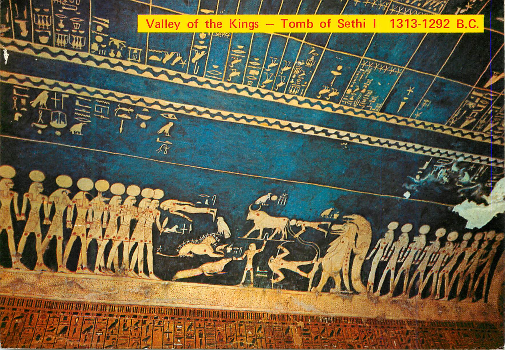CPM Valley of the Kings Tomb of Sethi The Astronomical ceiling