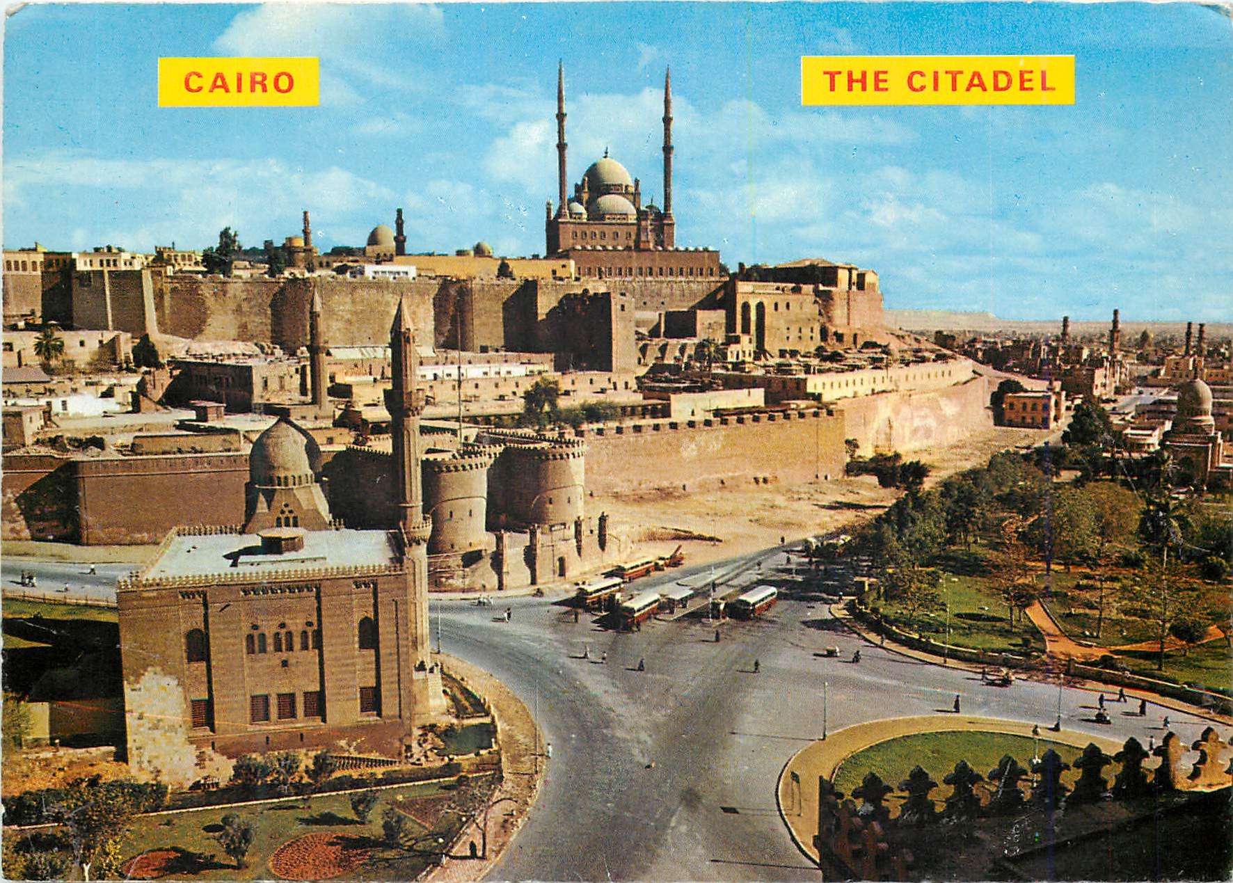 CPM Cairo La Citadelle et Mosquee Mohamed Aly