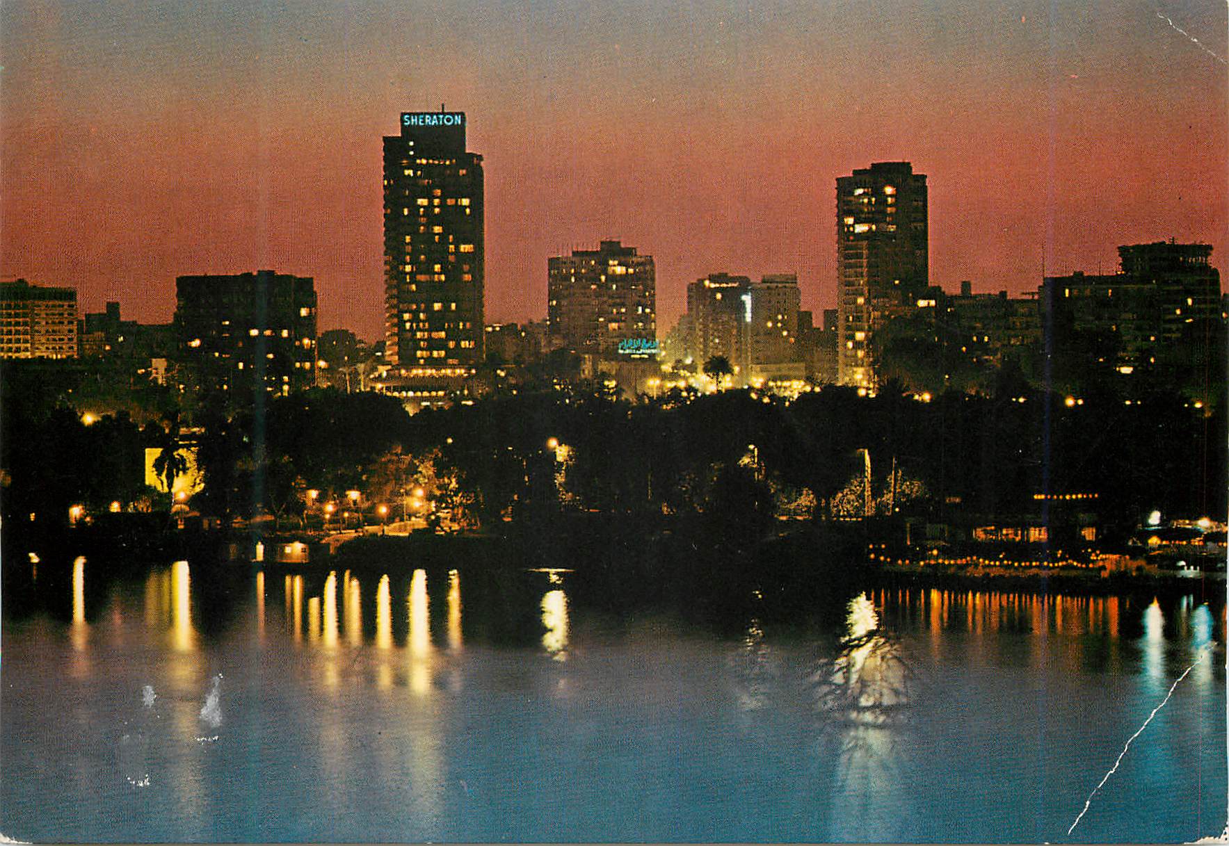 CPM Giza View on the Nile by night