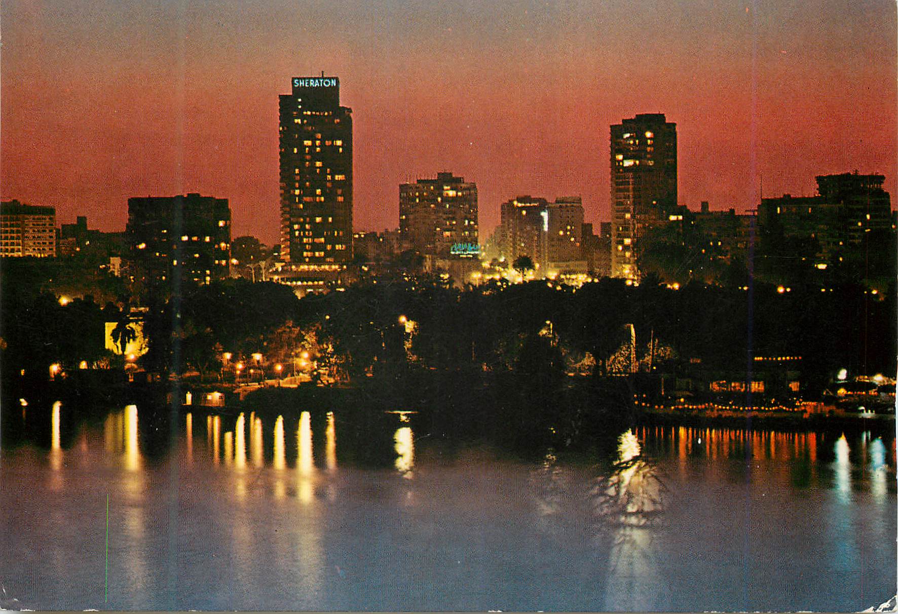 CPM Giza View on the Nile by night