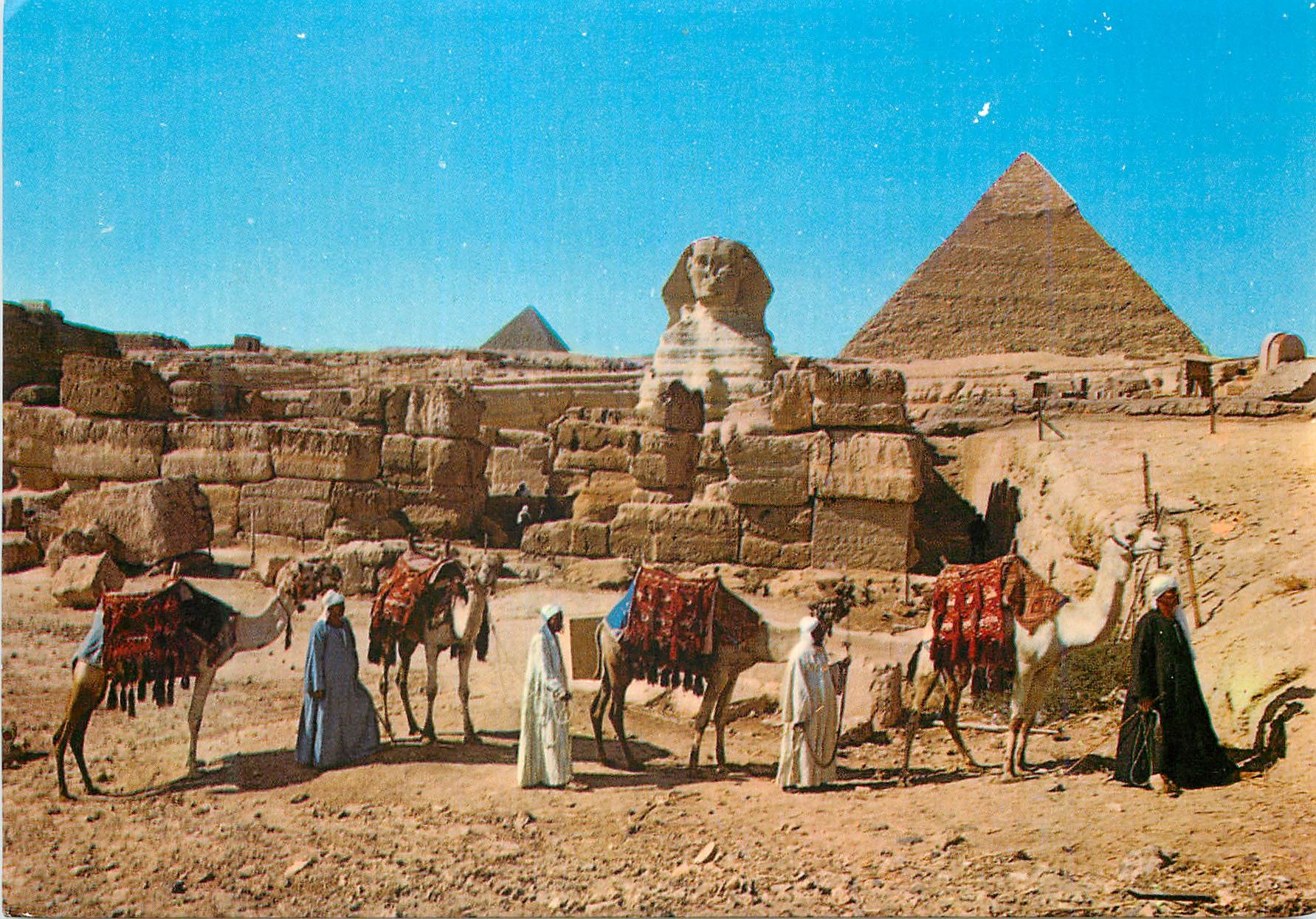 CPM Giza The Sphinx and the Pyramids of Cheops and Chaprens