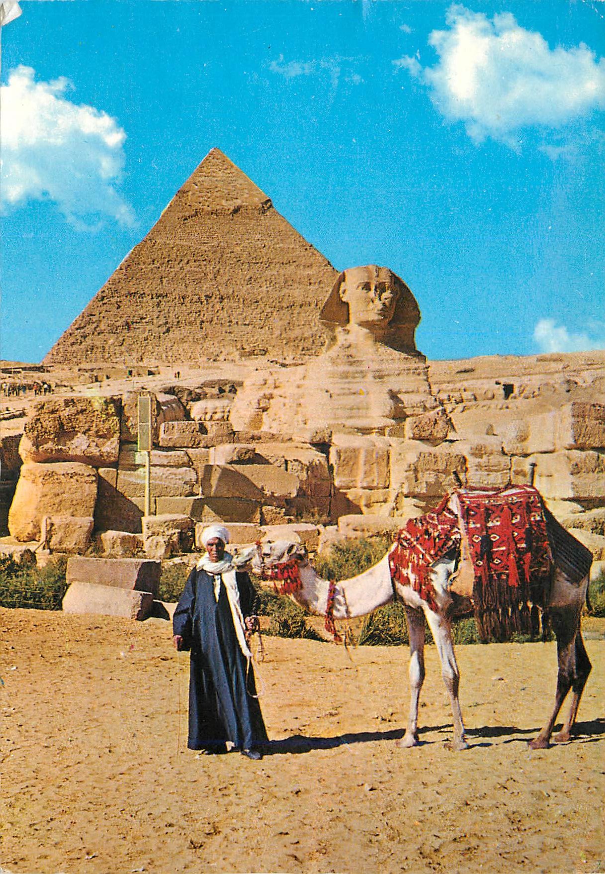 CPM Giza Le Grand Sphinx et Pyramide de Chephren