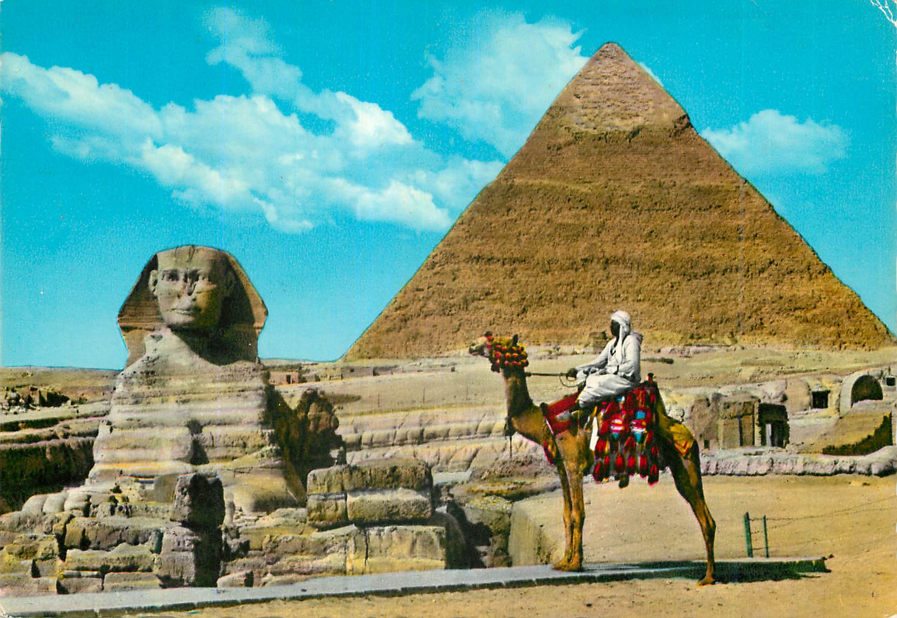 CPM The Great Sphinx of Giza and Khefren Pyramid