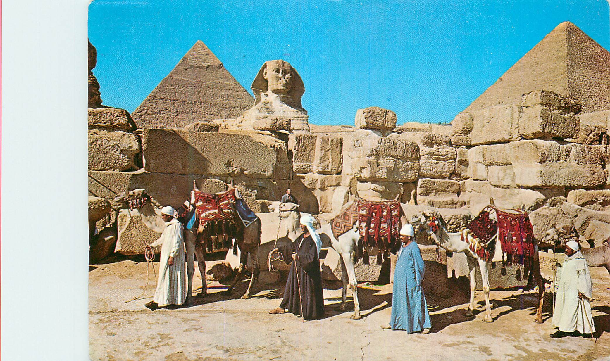 CPM Giza The Great Sphinx and Keops pyramid