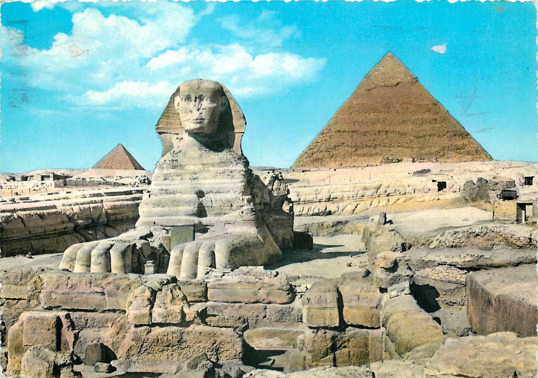 CPM The Great Sphinx of Giza and Pyramid