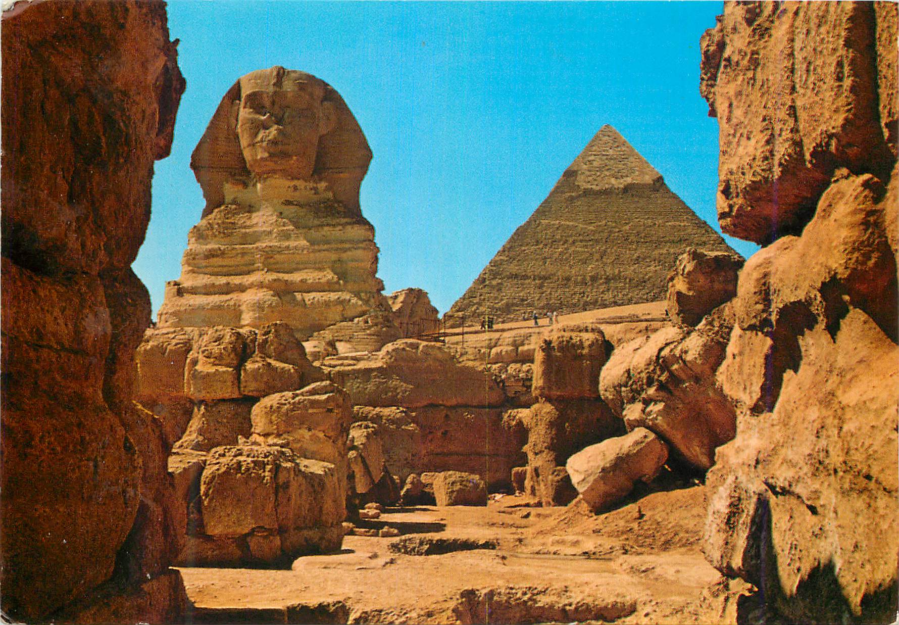 CPM Giza The Great Sphinx and Khefreh Pyramid