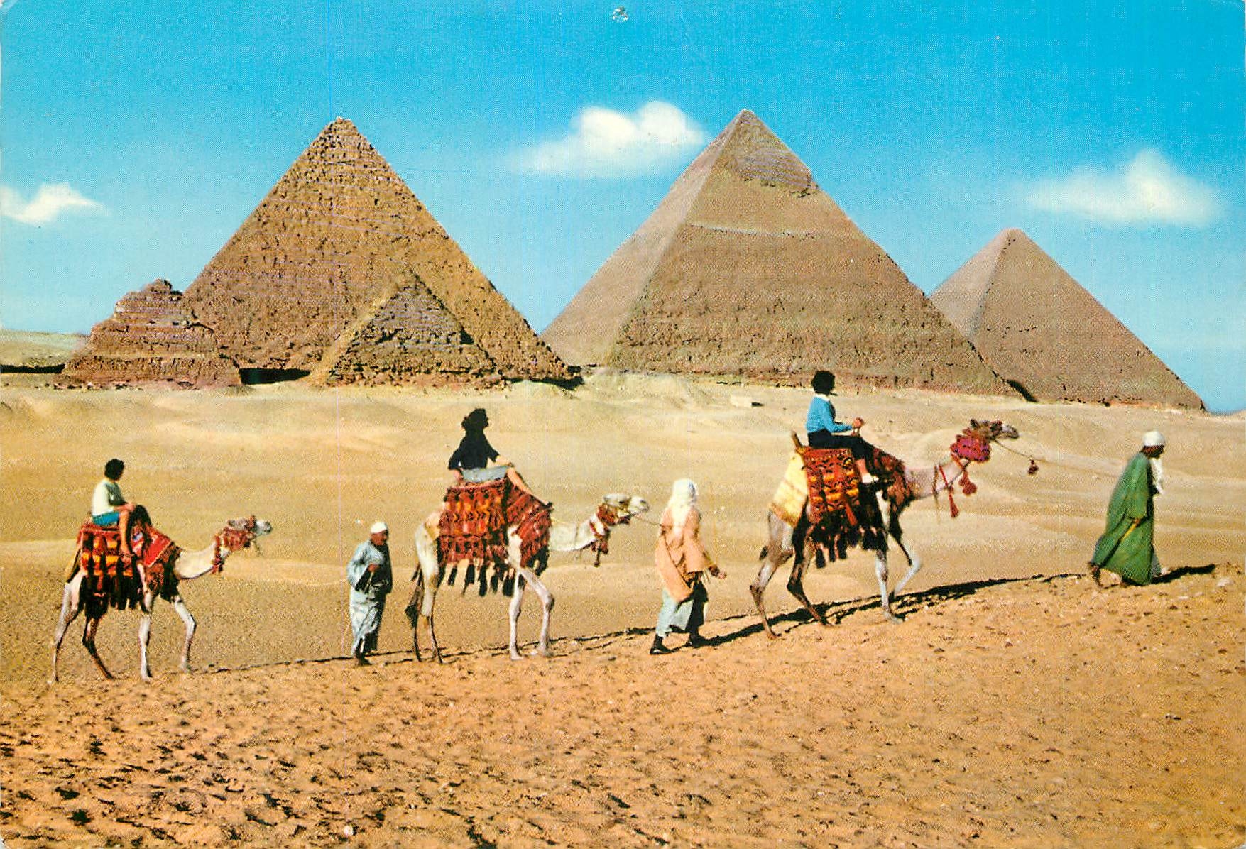 CPM Tourists near Pyramids of Giza