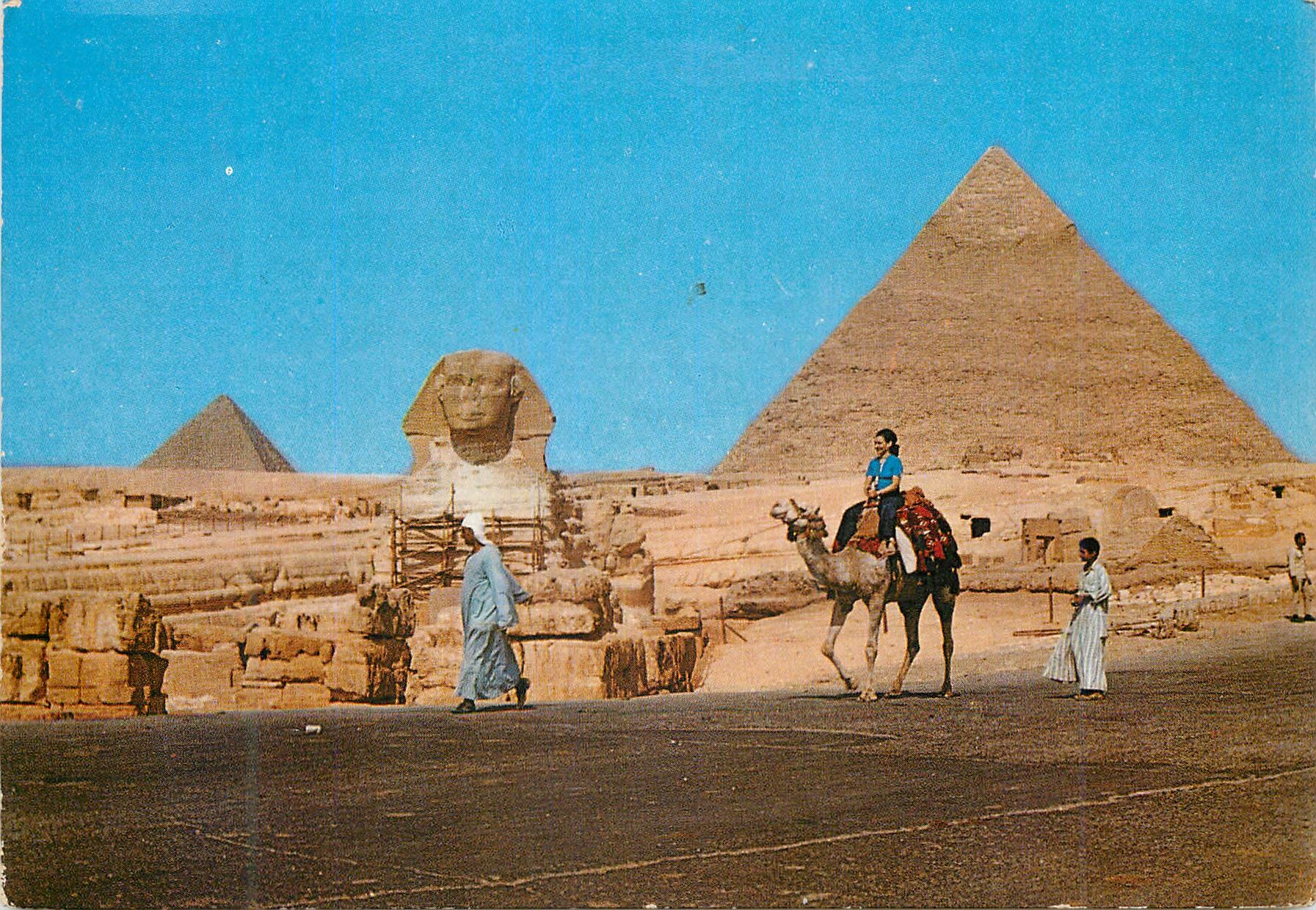 CPM Giza The Great Sphinx and Khefreh pyramid