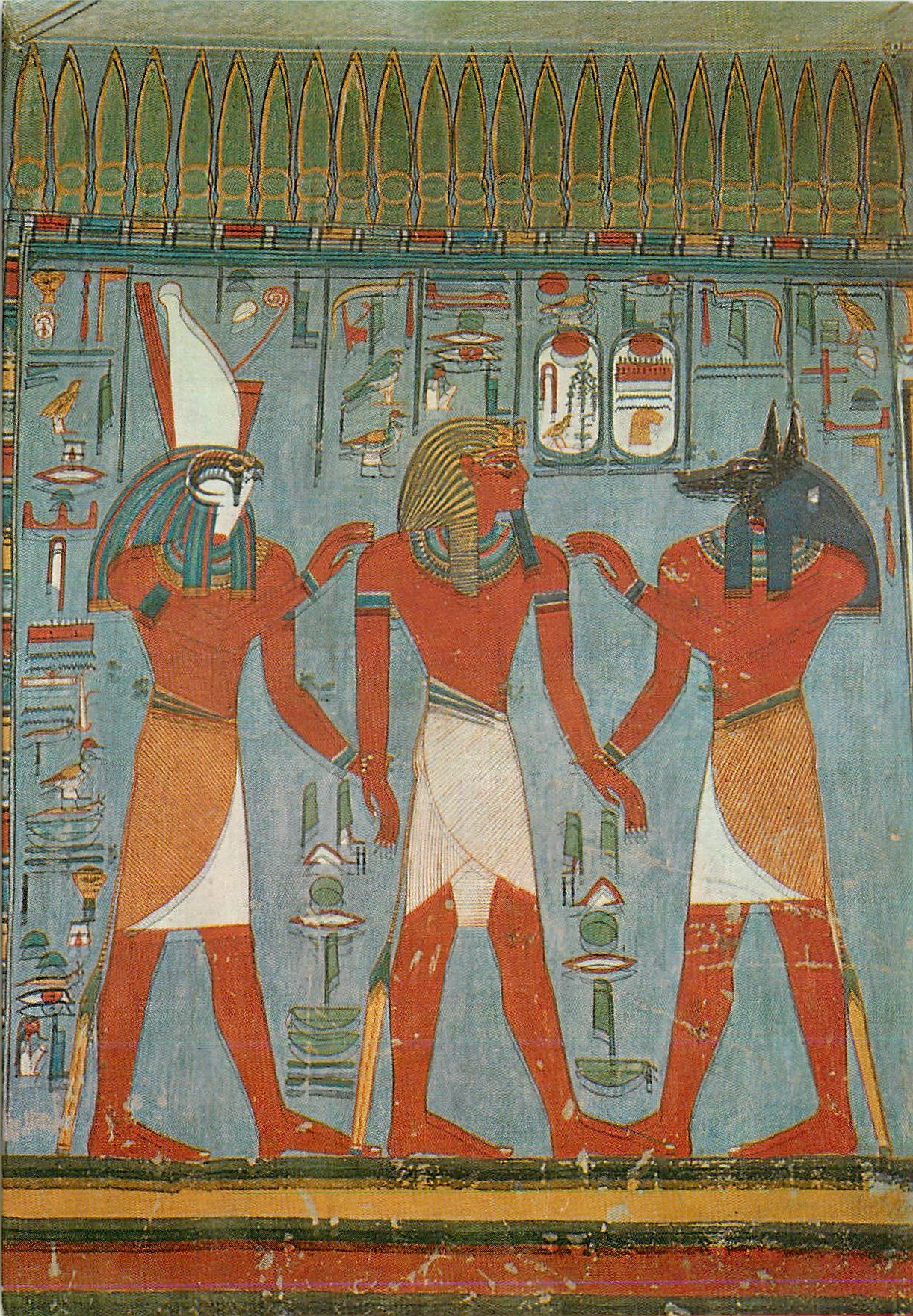 CPM Louxor Anubis and Hariesis leading the King