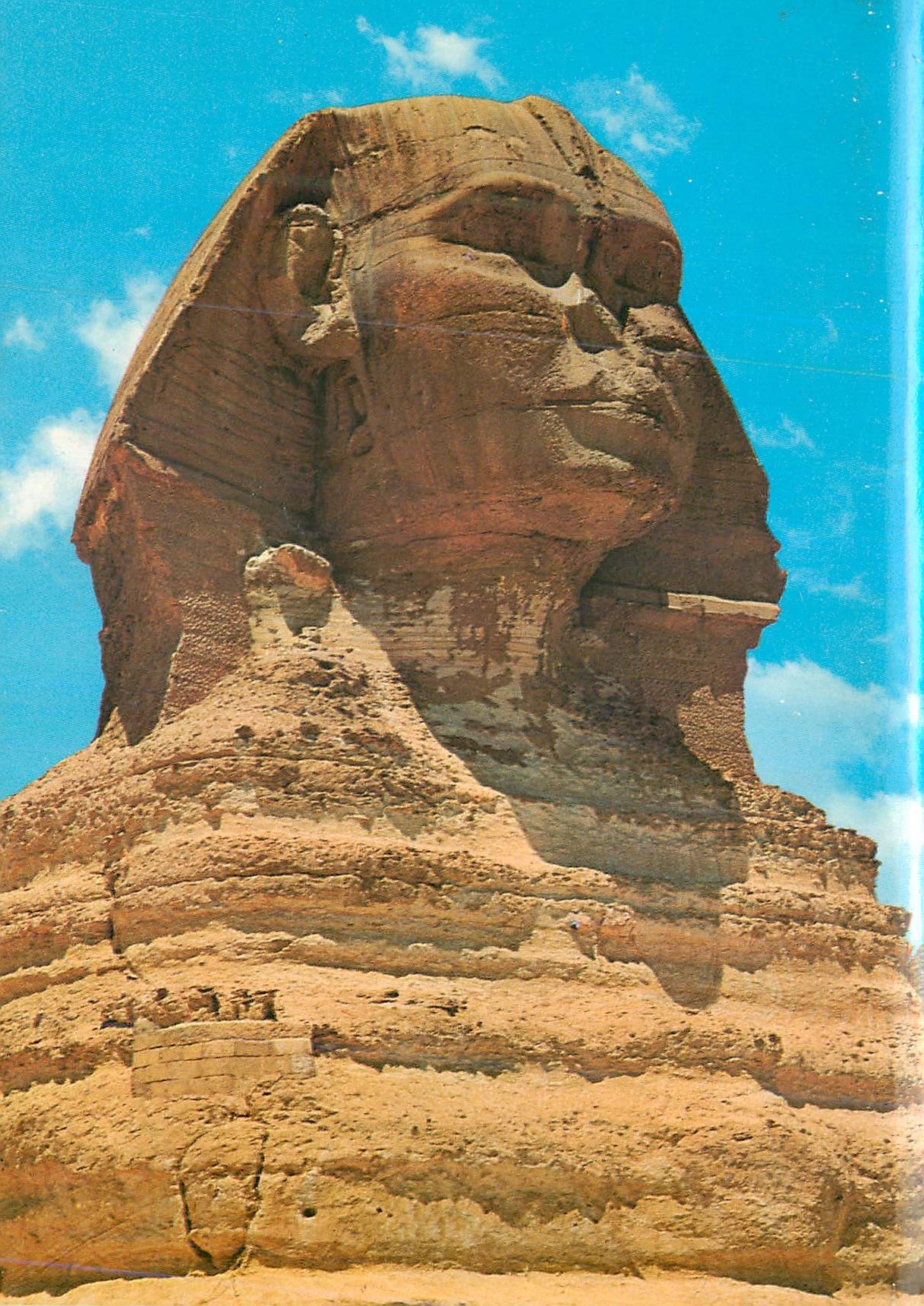 Gizeh — Tête du Grand Sphinx — K. Lambelet & Landrock, n° 61
