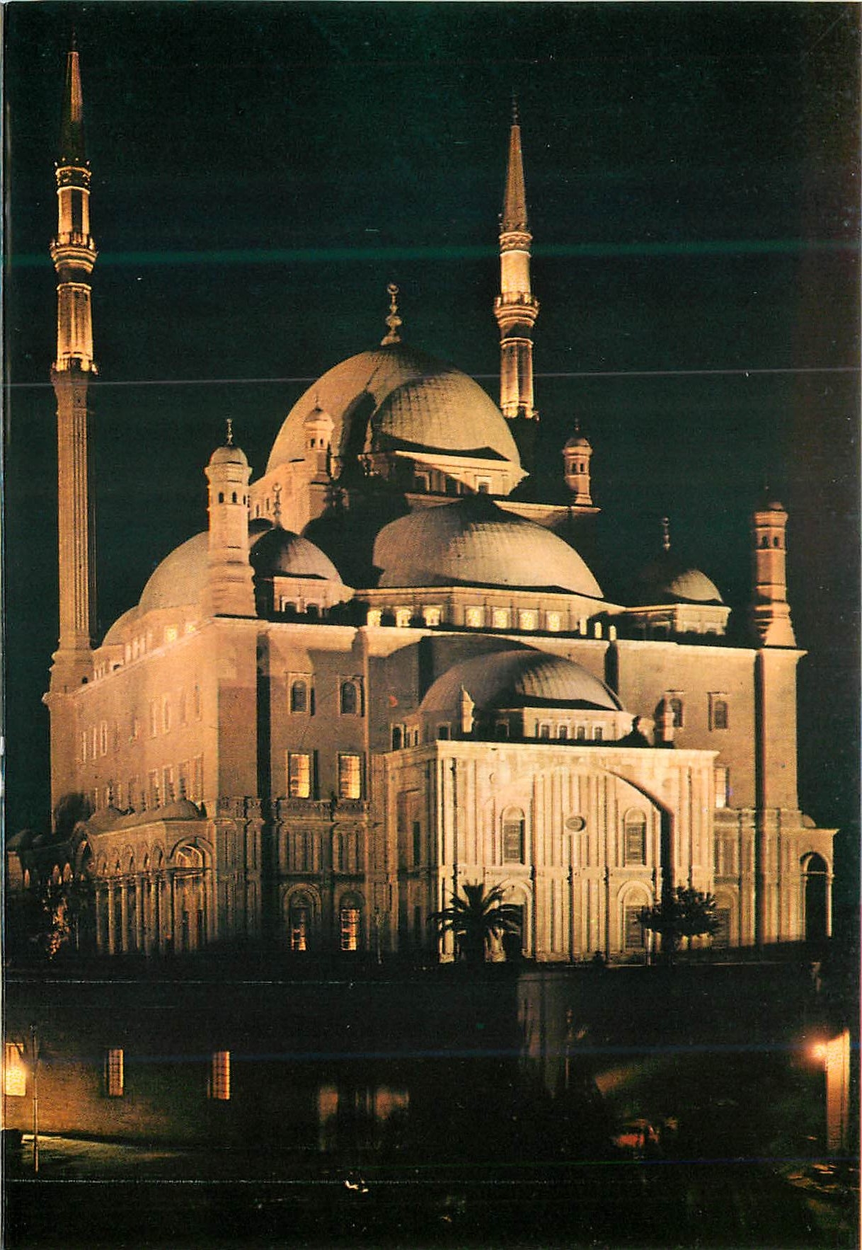 Mosquée Mohamed Aly — Nocturnal Magic — éditeur Lehner & Landrock, n°37