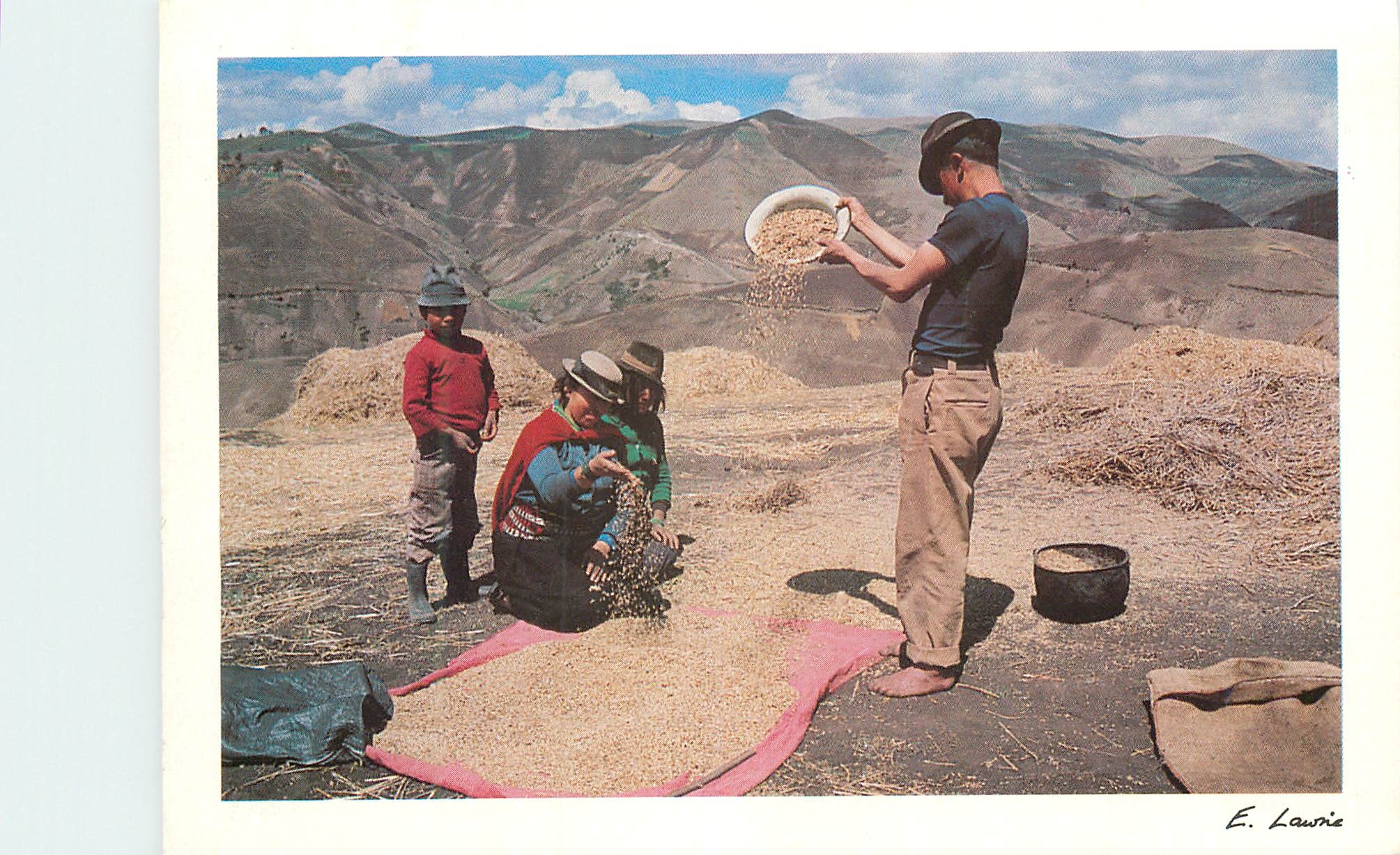 CPM Family Winnowing Guamote Ecuador Collection