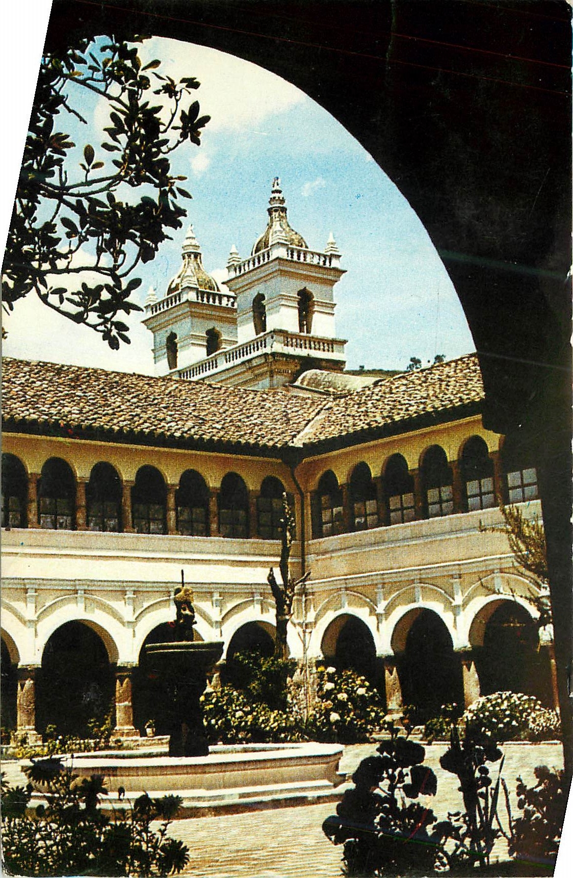 CPM Quito Ecuador Sudamerica Convento de El Tejar fundado el ana