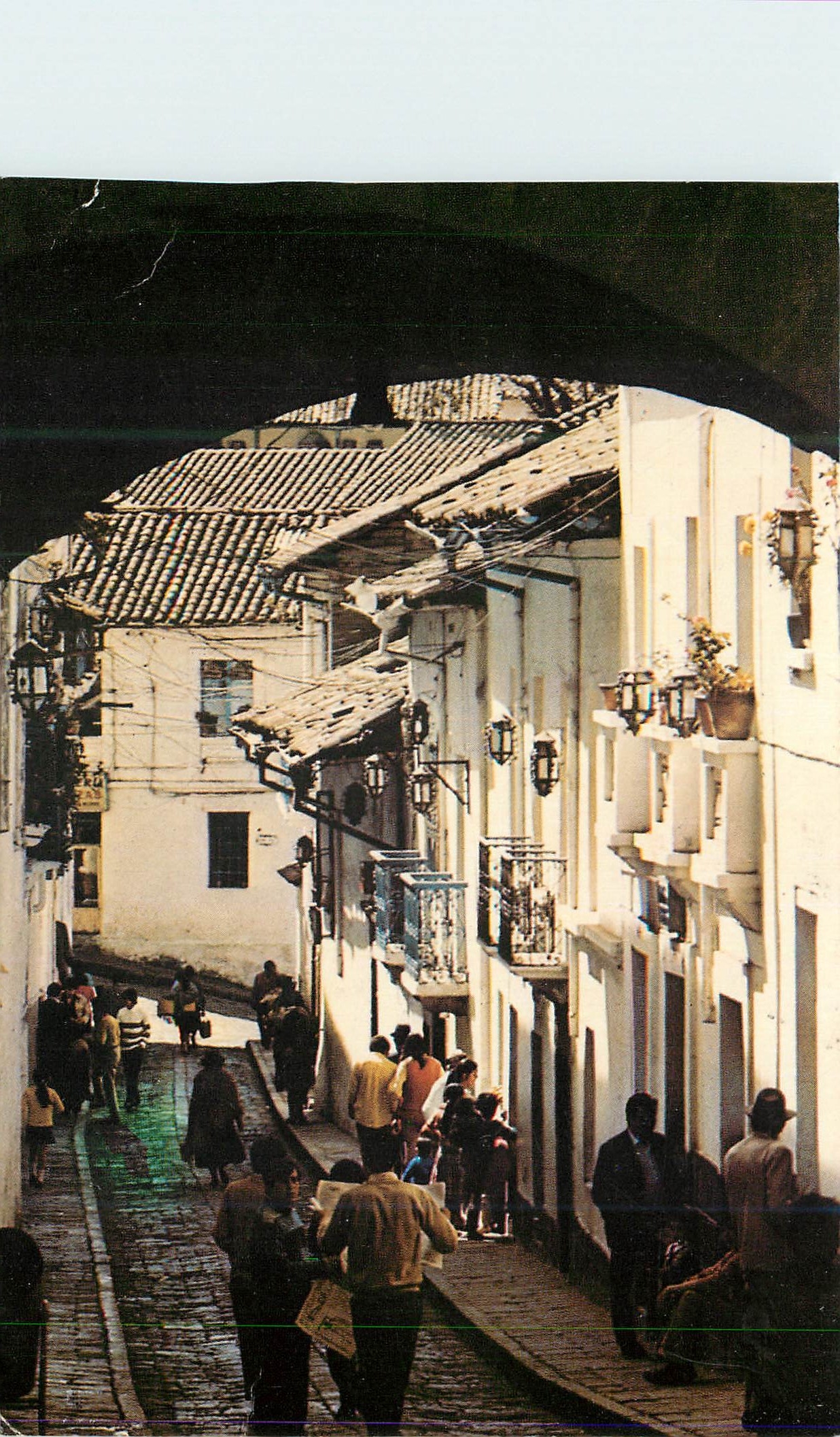 CPM Quito Ecuador Sud America Calle La Ronda