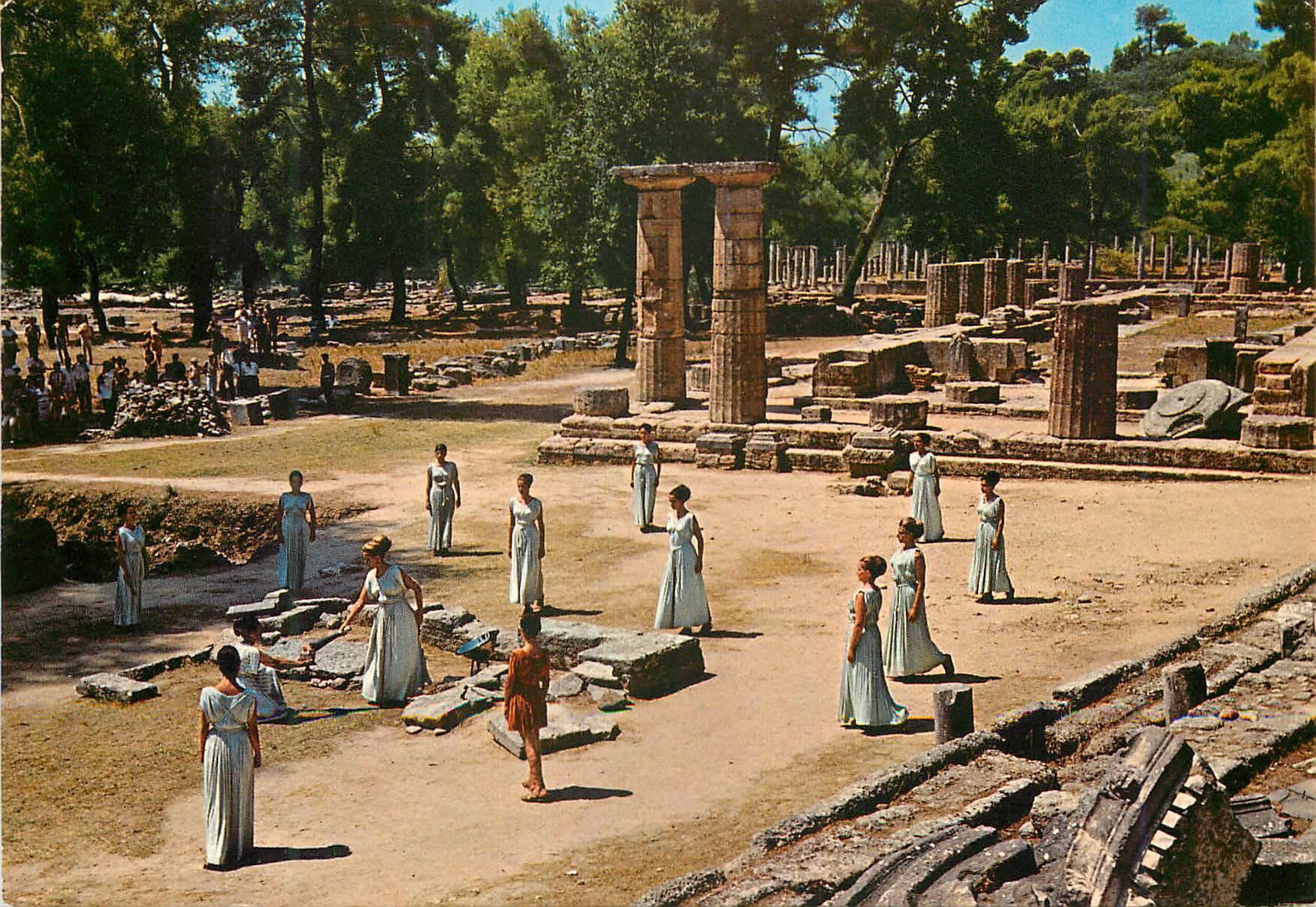 CPM Olympie L allumage de la Flamme Olympique