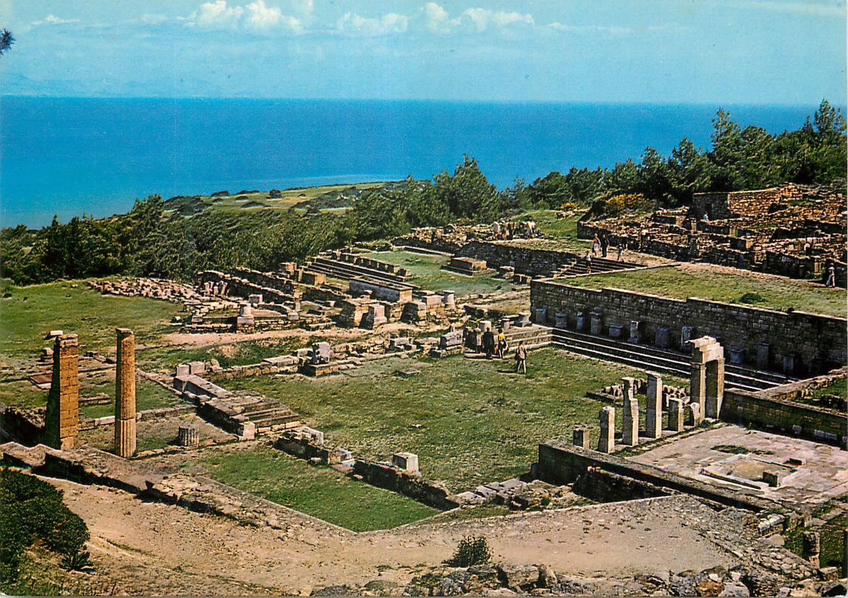 CPM Rhodes Camiros Ruines de la cite antique