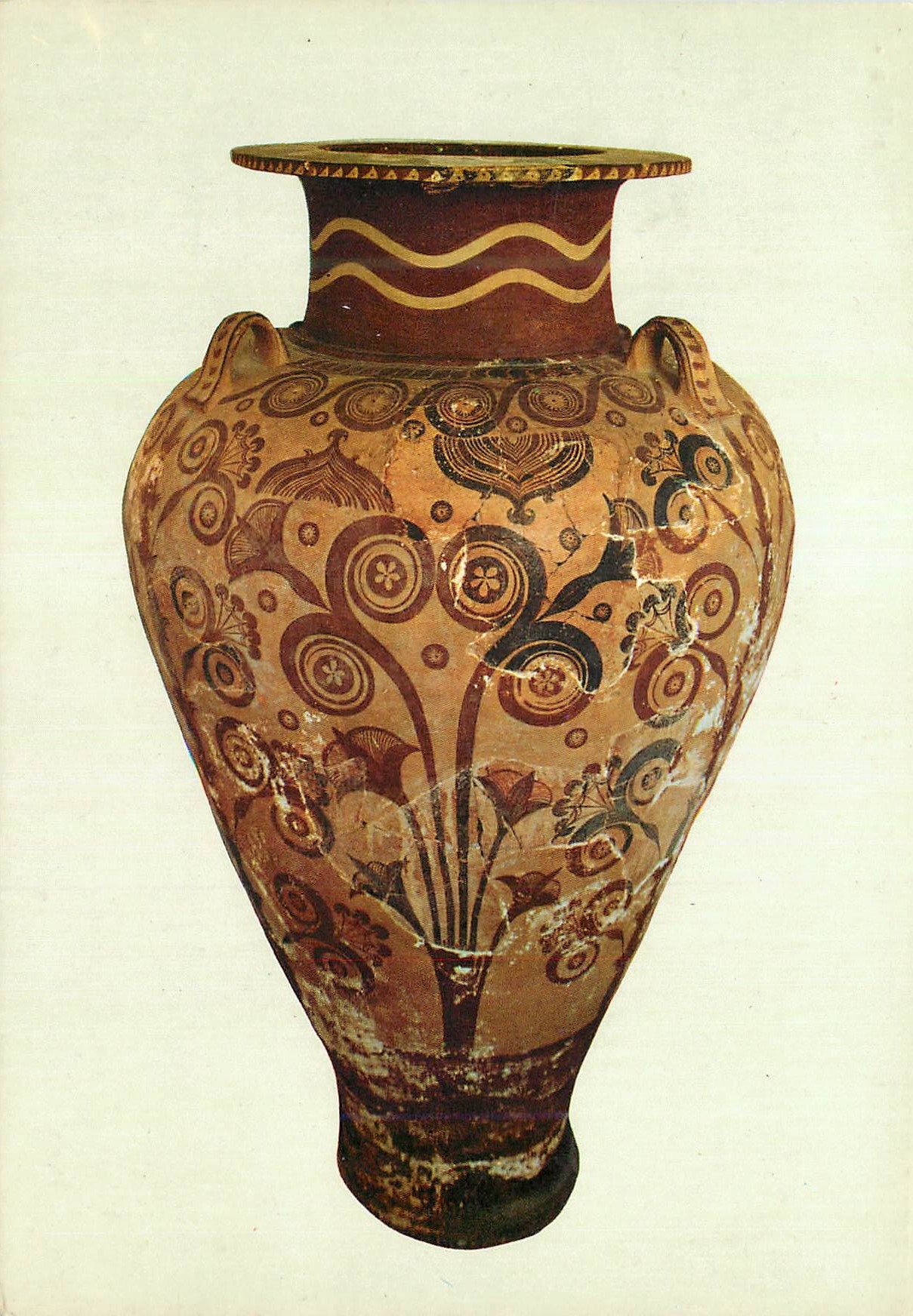 CPM Crete Heraklion Museum Jug of the neo palatial period from Knosse