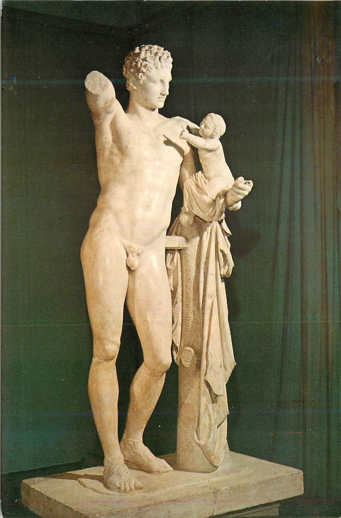 CPM Olympia Museum Hermes of Praxtiles