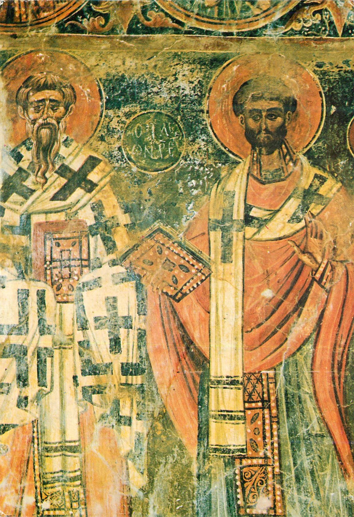 CPM Kritsa Church of St Virgen Kera A part of frescos