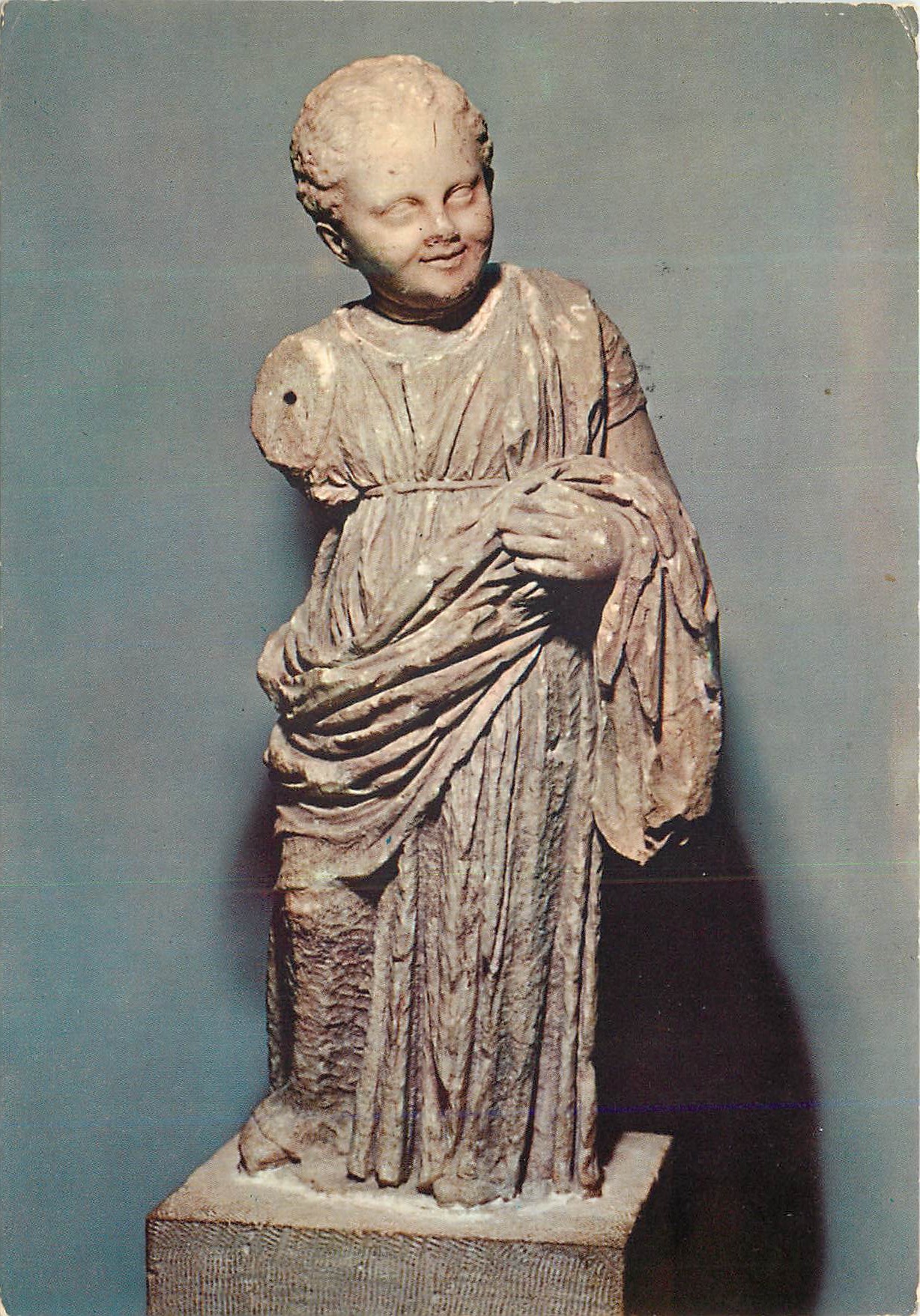 CPM Delphi Museum Statue of a little girl