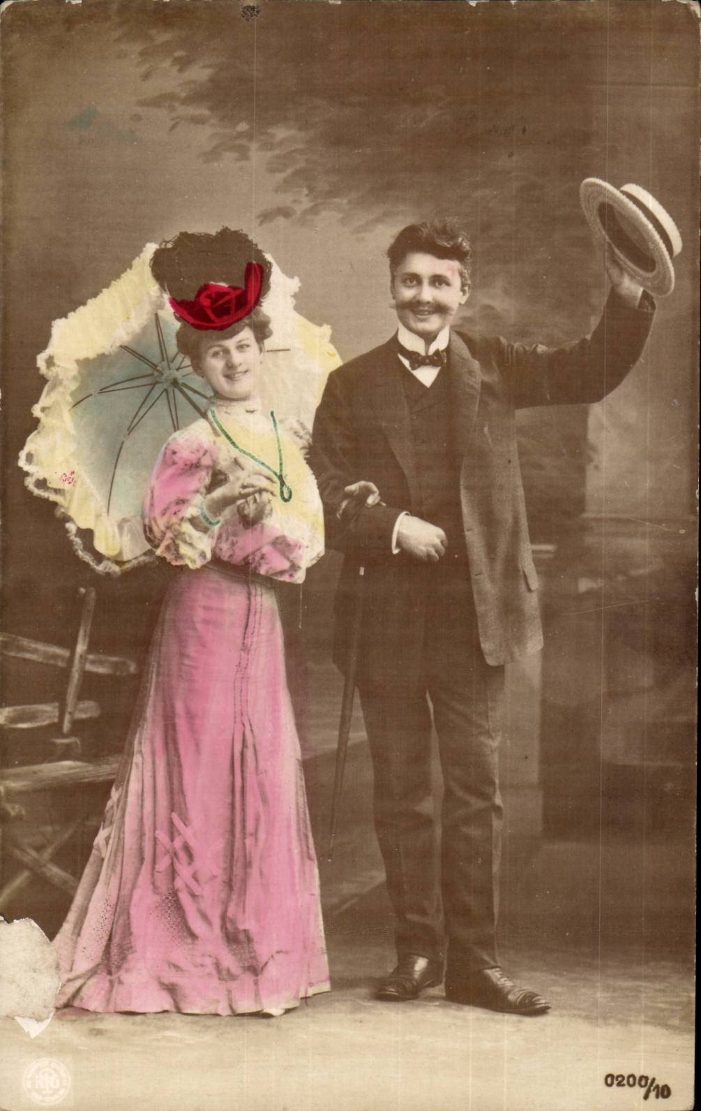 CPA Fantaisie Couple