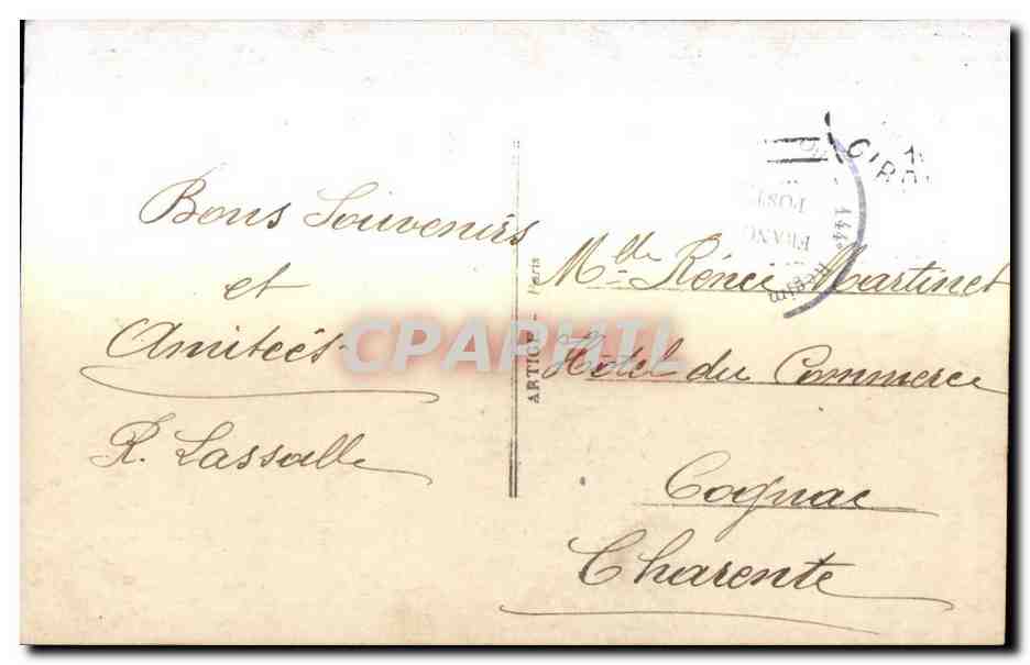 CPA FAntaisie Hommage a la jeune classe (militaria) — Rückseite