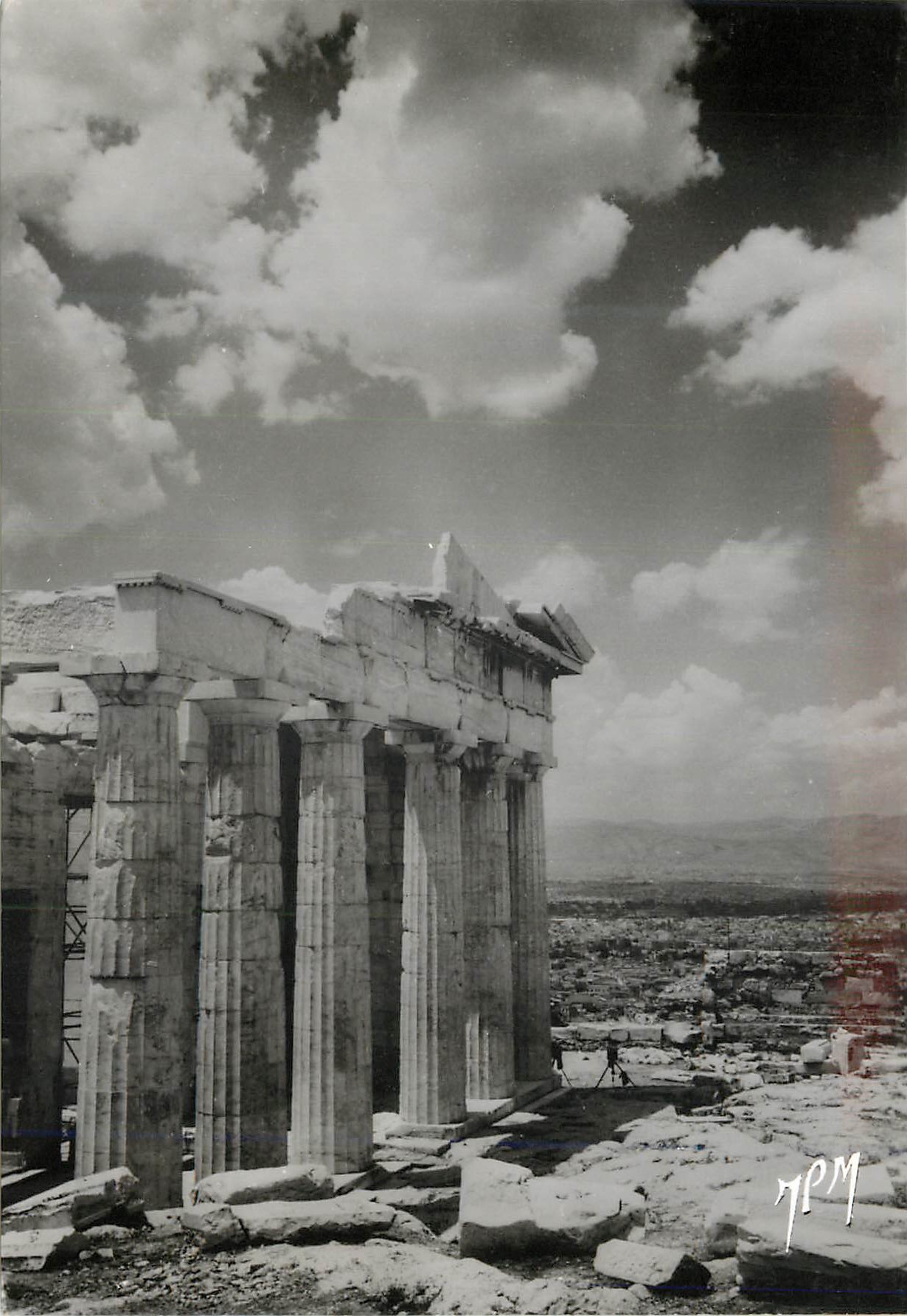 CPM L Acropole D Athenes Les Propylees Entree Monumentale de l Acropole
