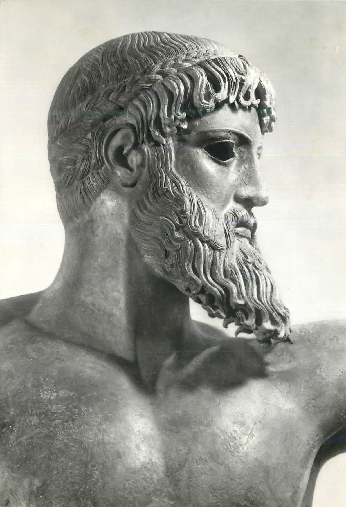 CPM Musee National d Athenes Tete de Poseidon d Artemision