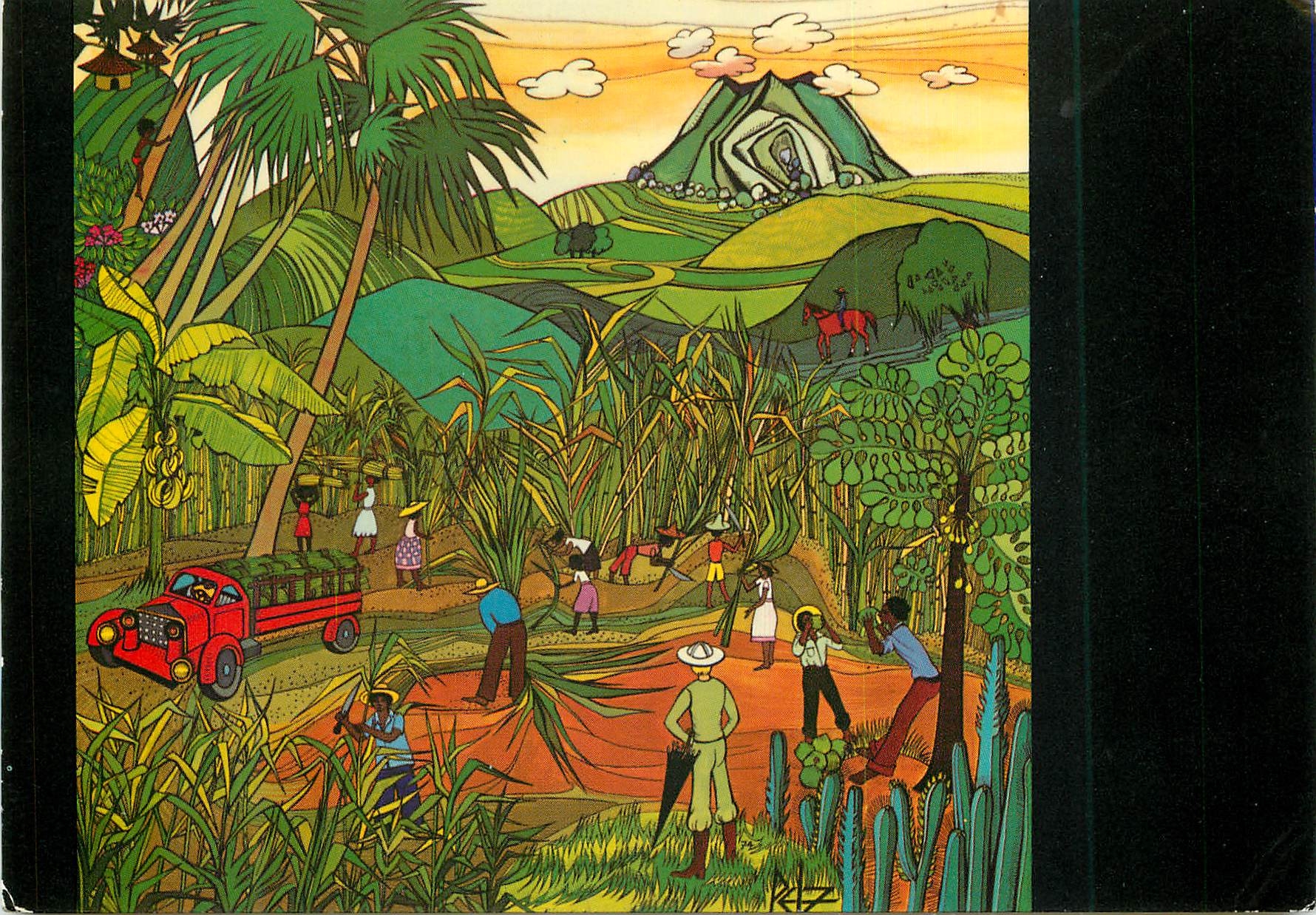 CPM Les Antilles Francaises La Cannele